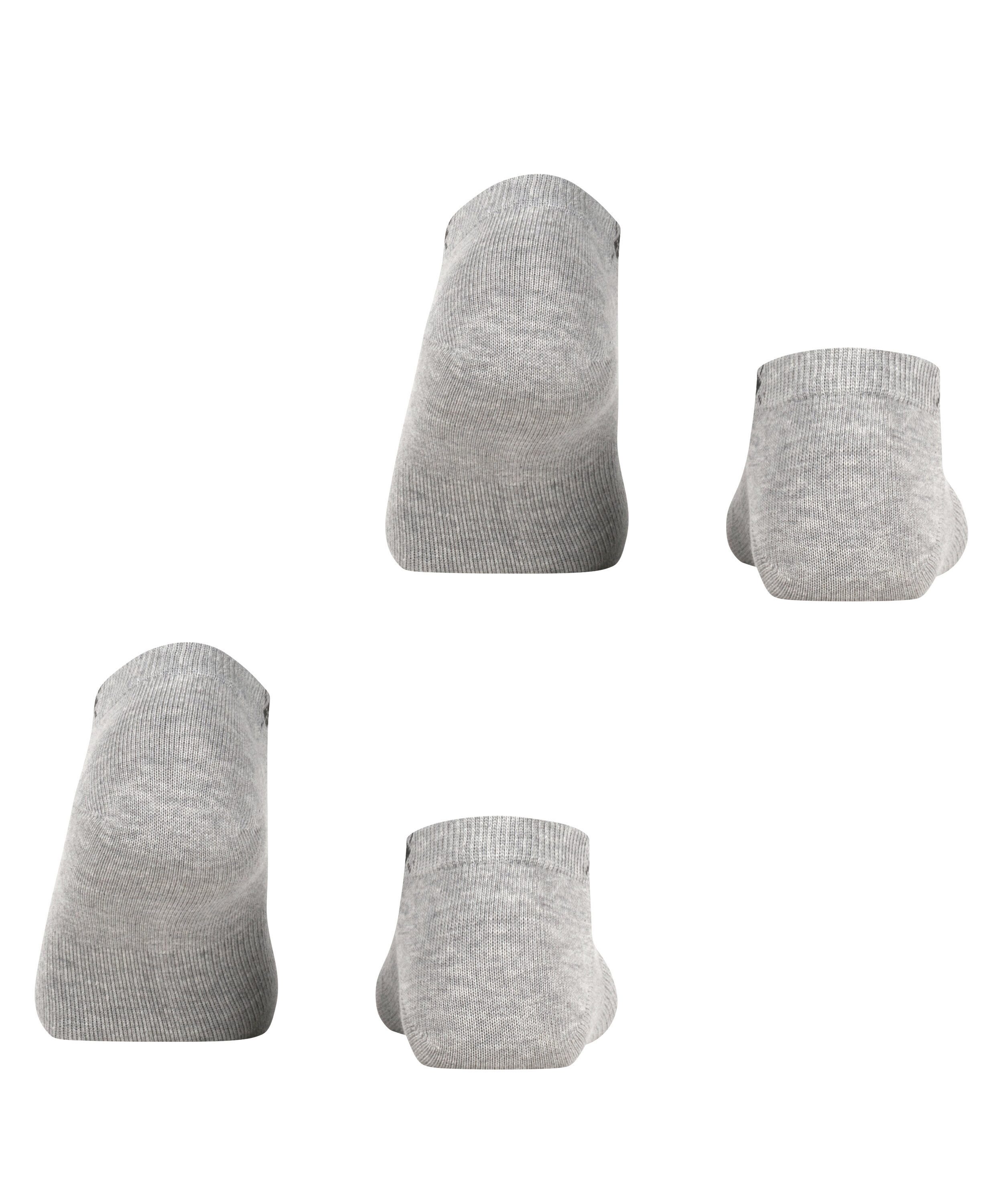 Burlington Sneakersocken Burlington Everyday 2-Pack Damen (2-Paar) aus weicher gekämmter Baumwolle