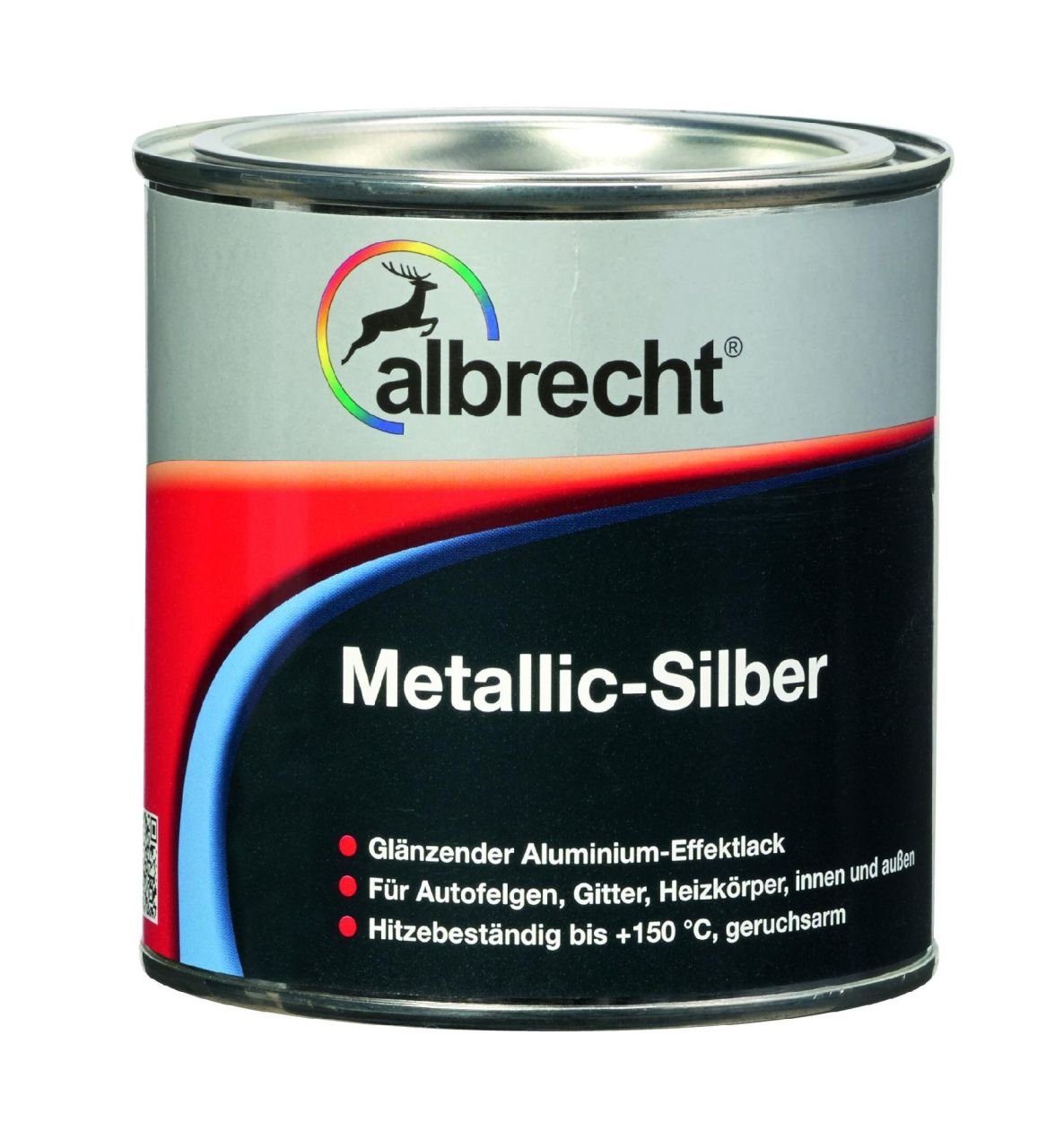 Albrecht Lack Albrecht Metallic-Silber 375 ml silber