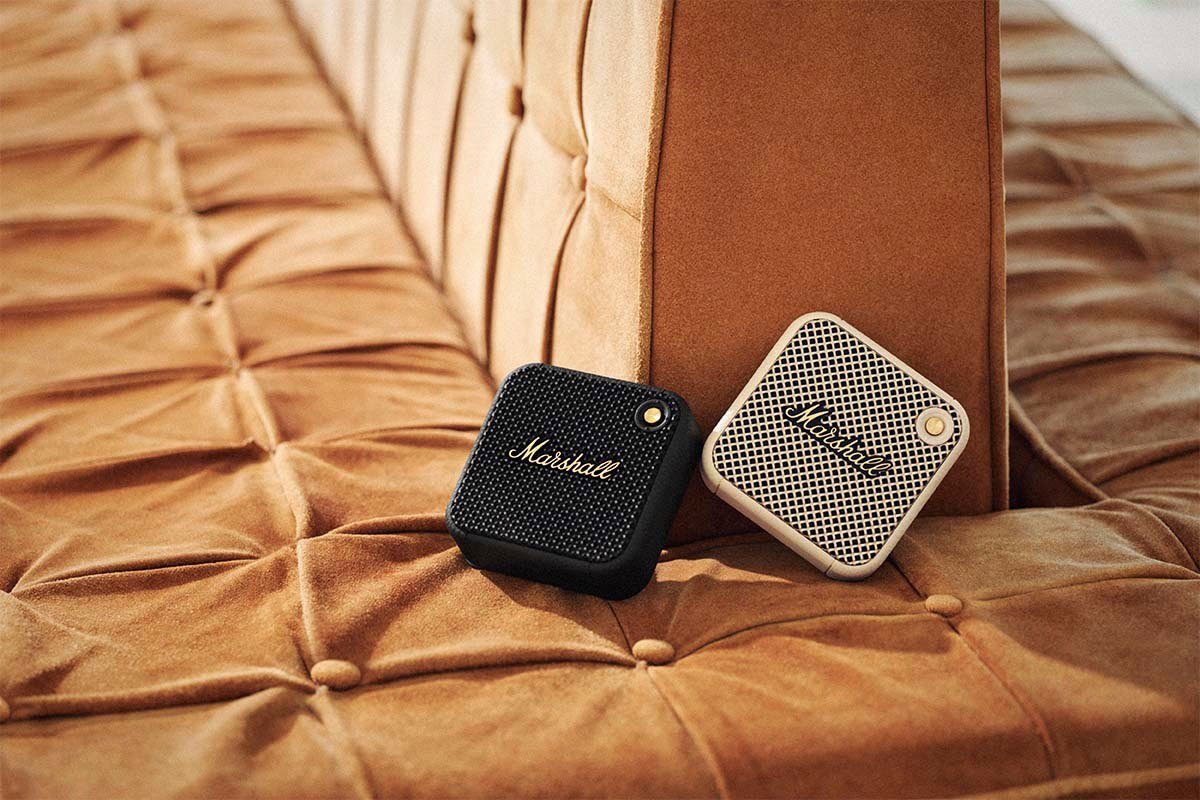 Marshall Willen Brass (Bluetooth, 10 und Black W) 1.0 Bluetooth-Lautsprecher