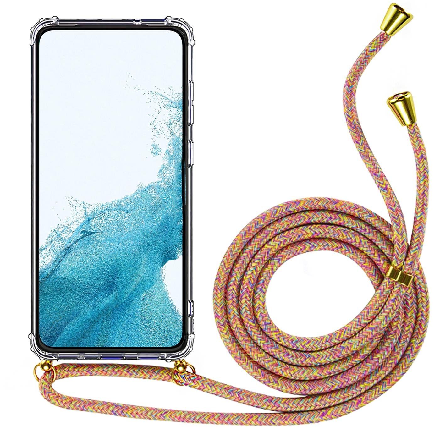 CoolGadget Handykette Handyhülle mit Handyband für Samsung Galaxy A34 5G, Case zum Umhängen Kette Halsband Kordel mit Hülle für Galaxy A34 5G