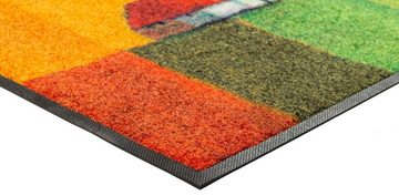 Fußmatte Meadow Lands, wash+dry by Kleen-Tex, rechteckig, Höhe: 7 mm, Schmutzfangmatte, rutschhemmend, In- und Outdoor geeignet, waschbar