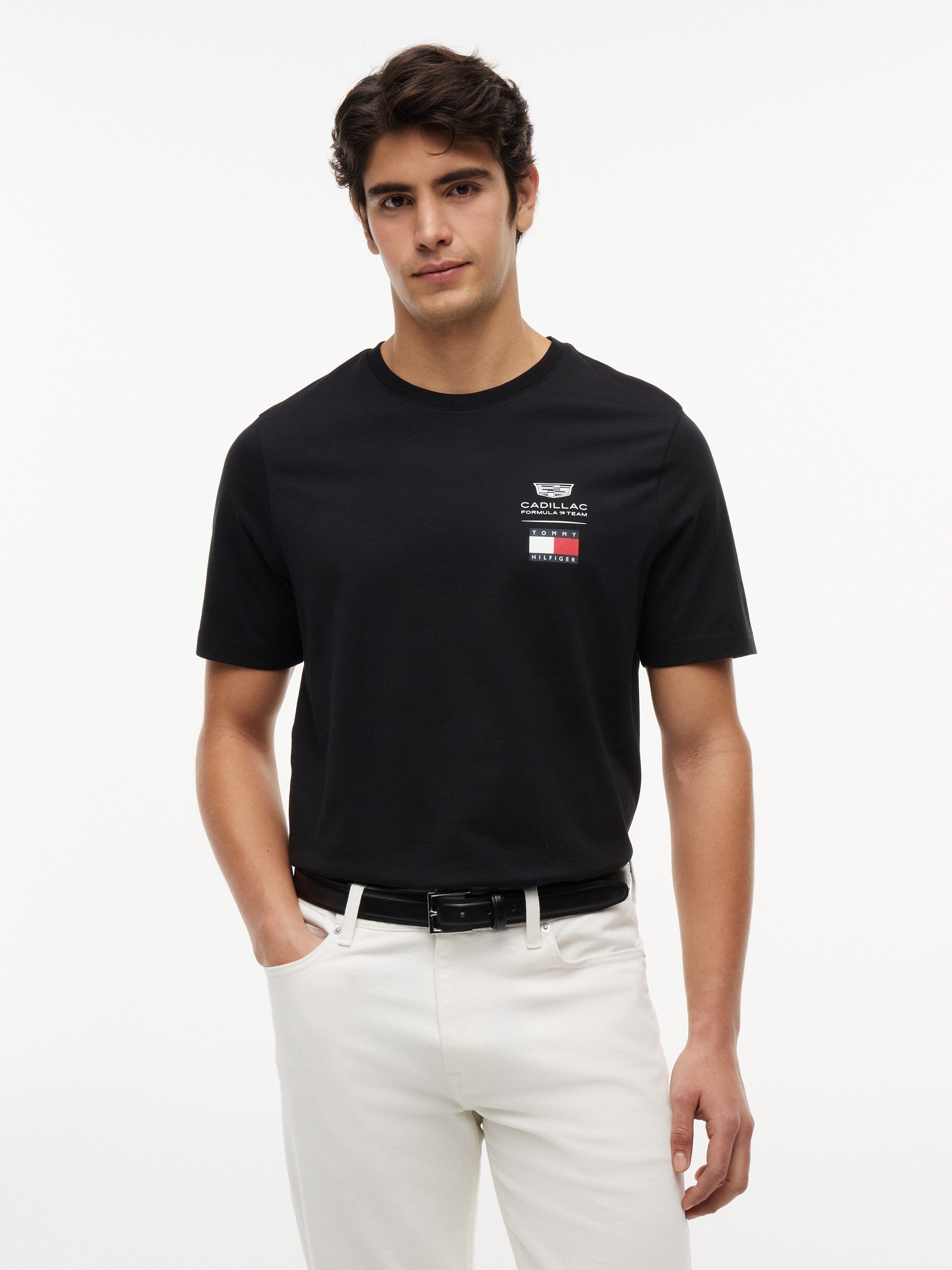 Tommy Hilfiger T-Shirt TH x Cadillac FOrmula 1 Team LOGO Unisex Special Collection Formula1