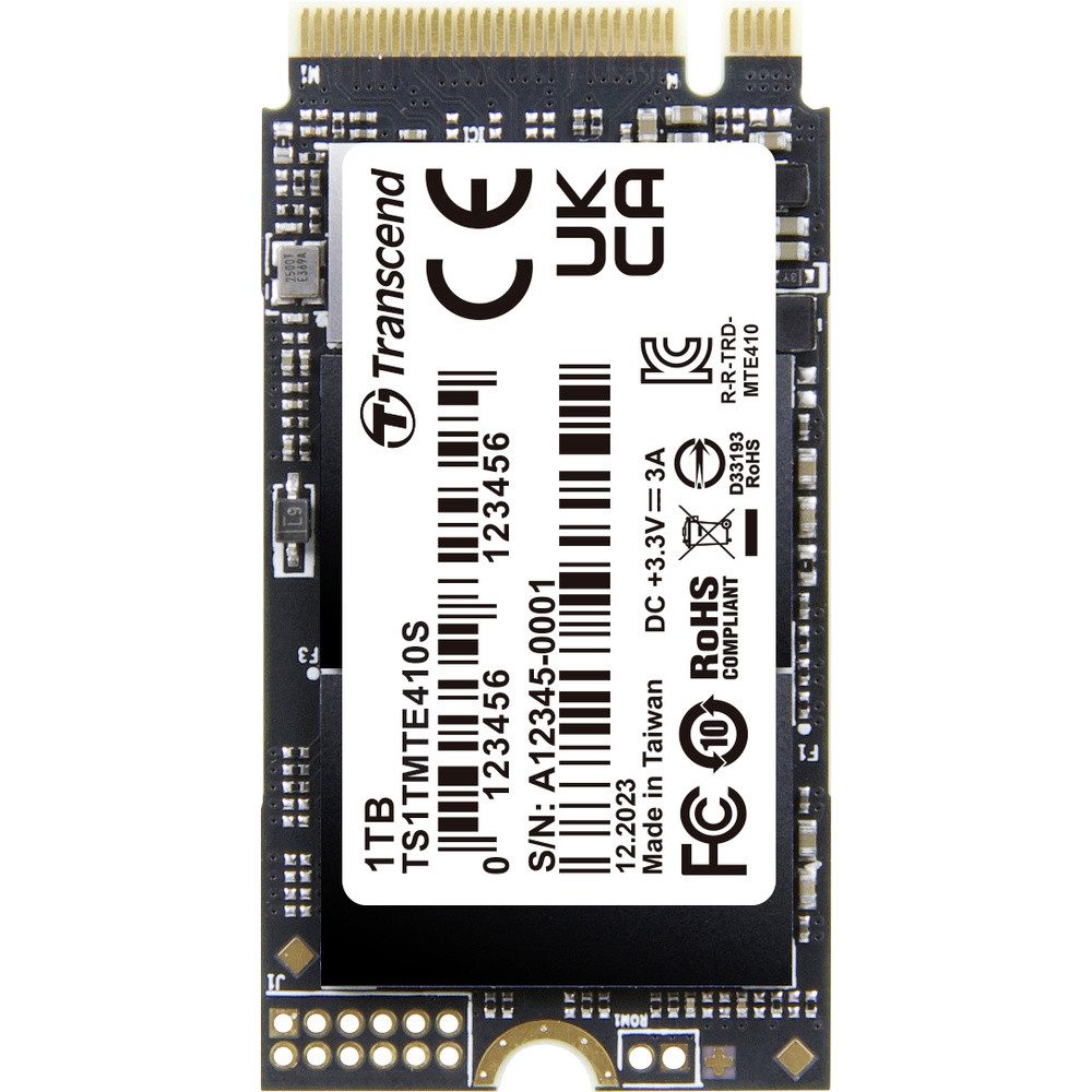 Transcend Transcend 1 TB Interne M.2 SSD PCIe NVMe 4.0 x4 Retail TS1TMTE410S interne SSD (1)