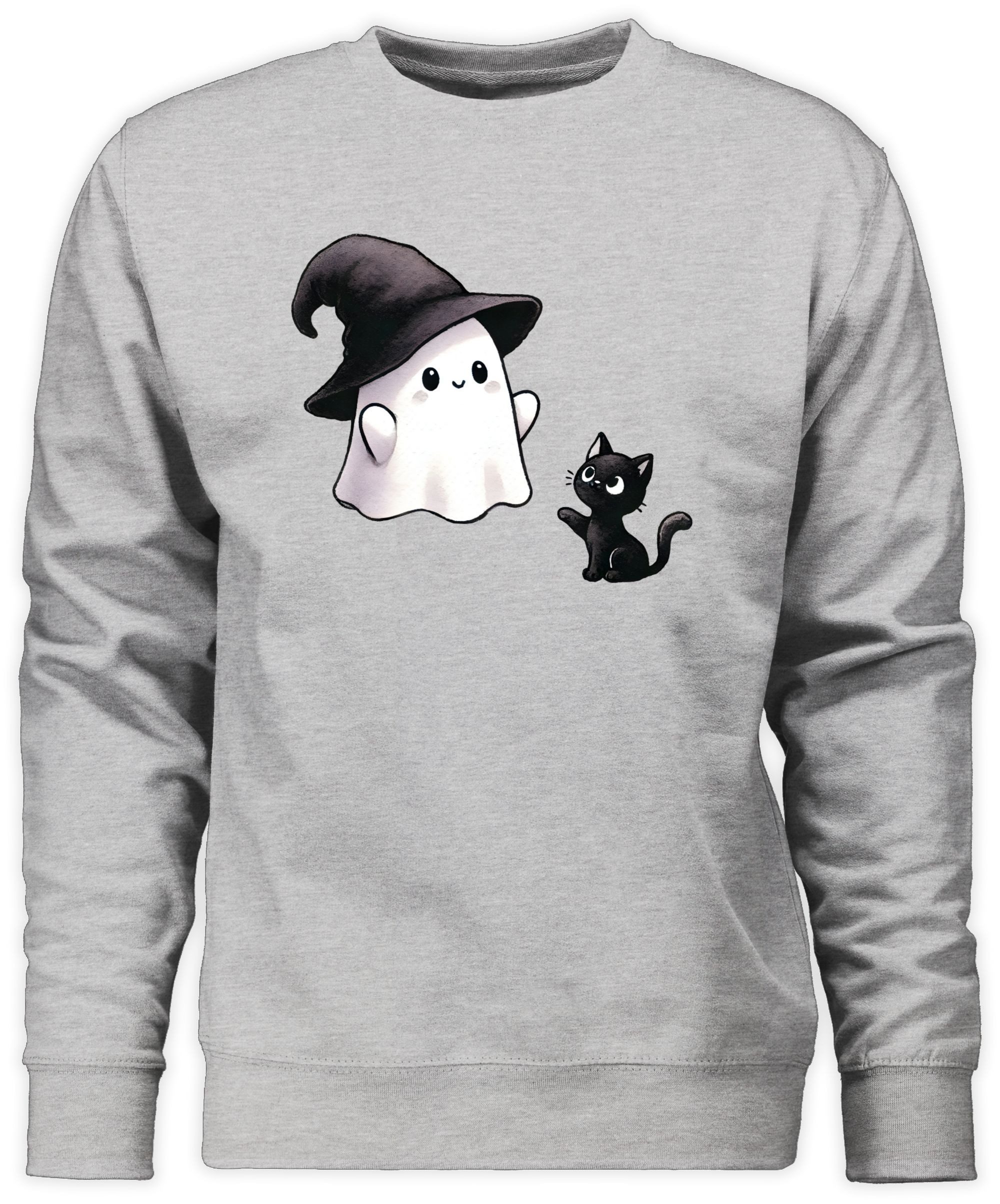 Shirtracer Sweatshirt Süßes Geister Motiv mit günstig online kaufen