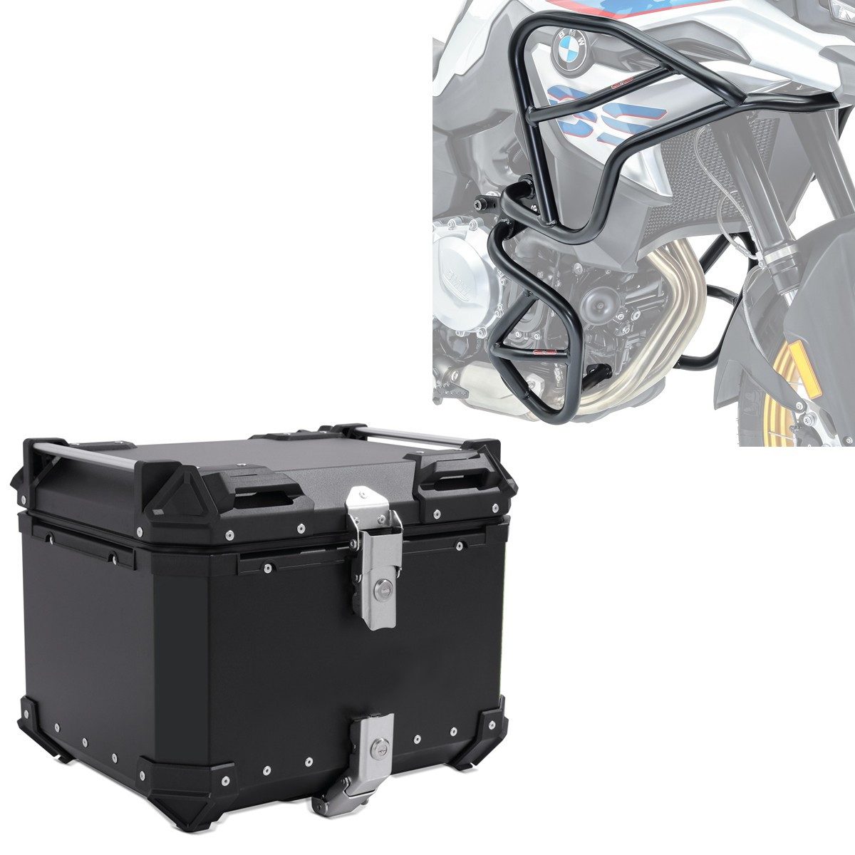 Motoguard Schraube Alu Topcase + Sturzbügel XL Set passend für BMW F 850 GS / F 750 GS 18