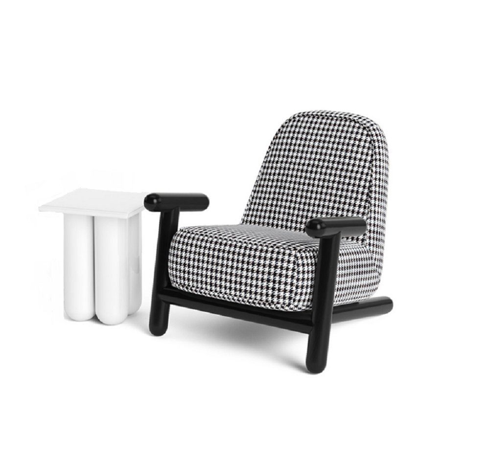 Design Neu Textil Made Polster Europe Relax (1-St., JVmoebel Modern Lounge Sessel), Sessel Nur in Club Sessel Luxus