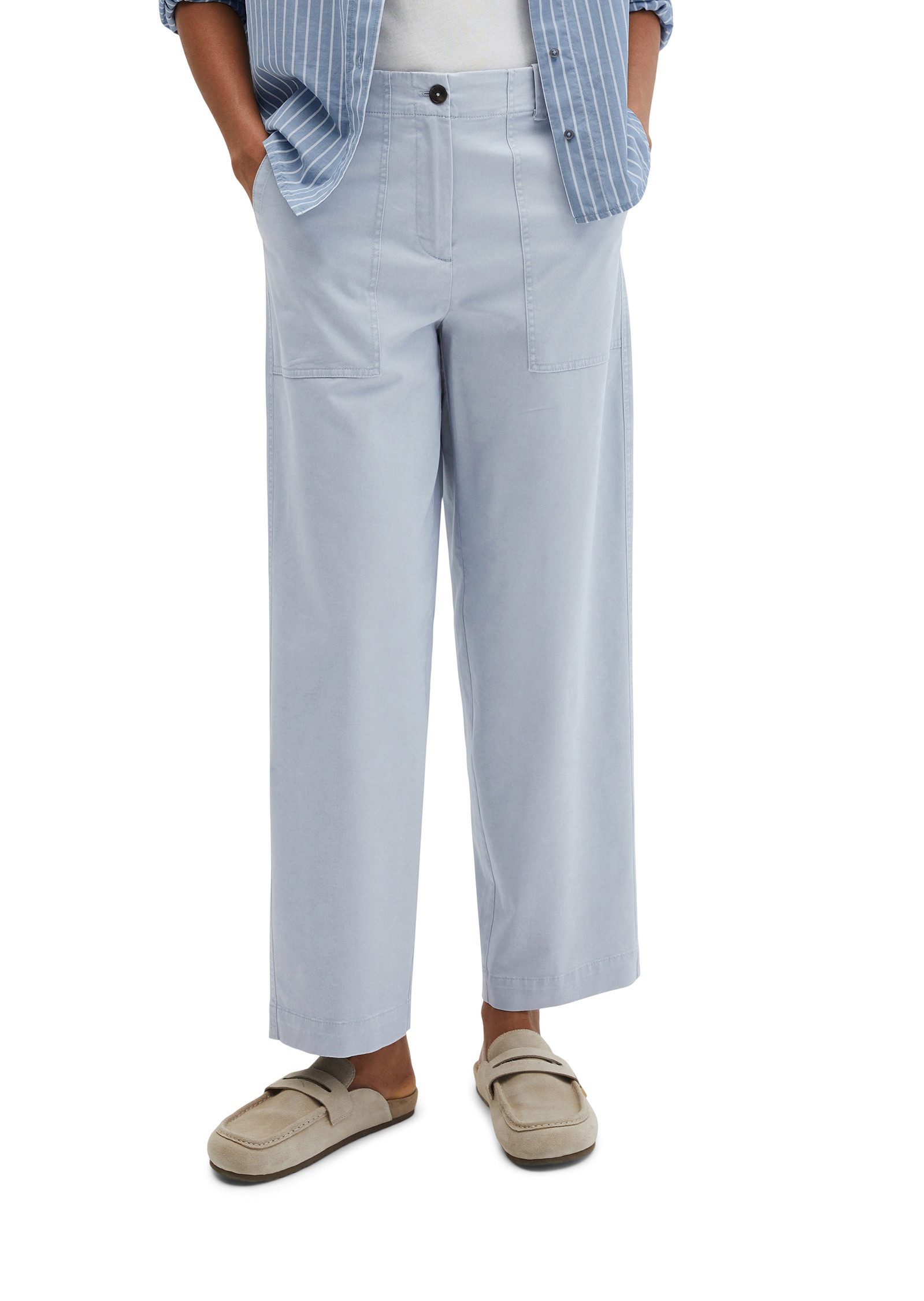Marc O'Polo Chinohose aus Brushed Cotton Twill