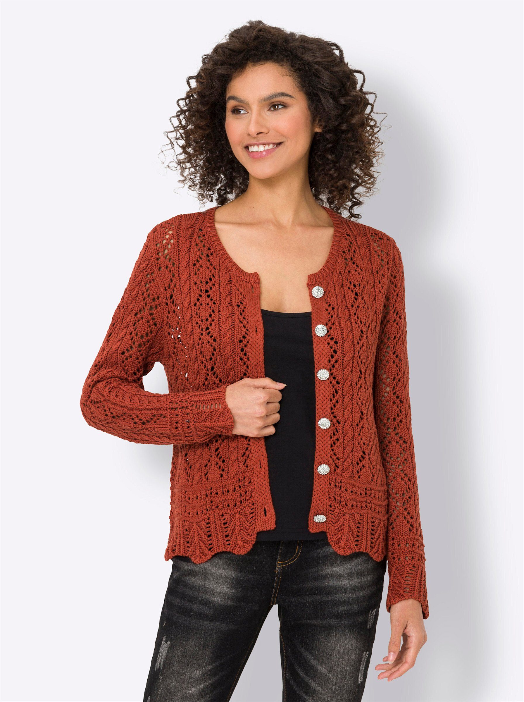 Strickjacke heine