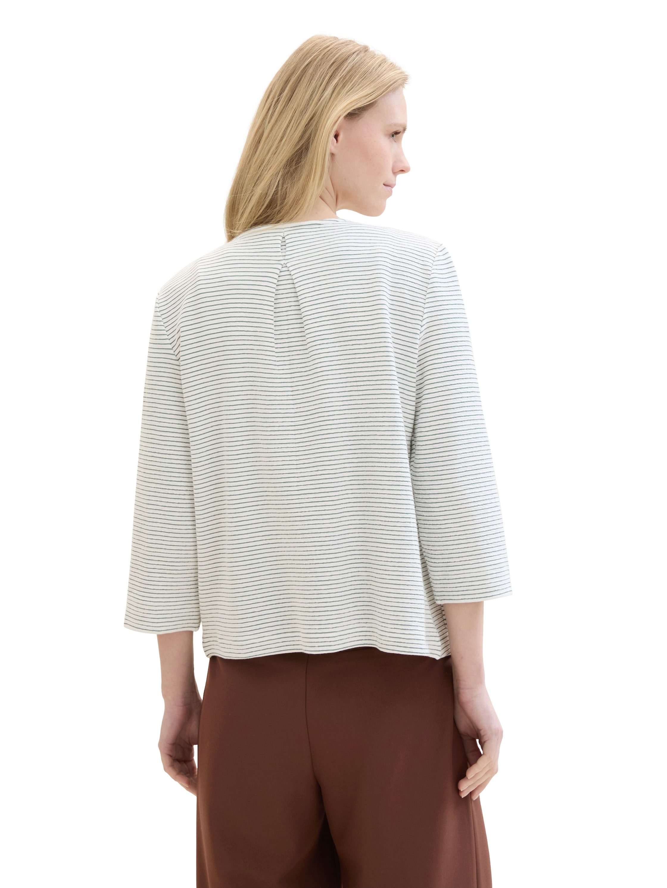 TOM TAILOR Jackenblazer Gestreifter Blazer