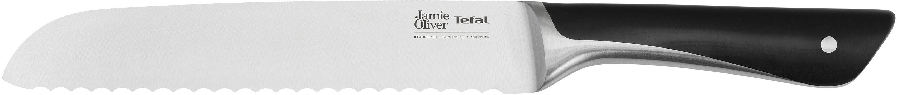 【Fachgeschäft】 Tefal Brotmesser Jamie Oliver unverwechselbares Leistung, widerstandsfähig/langlebig Design, K26703, hohe