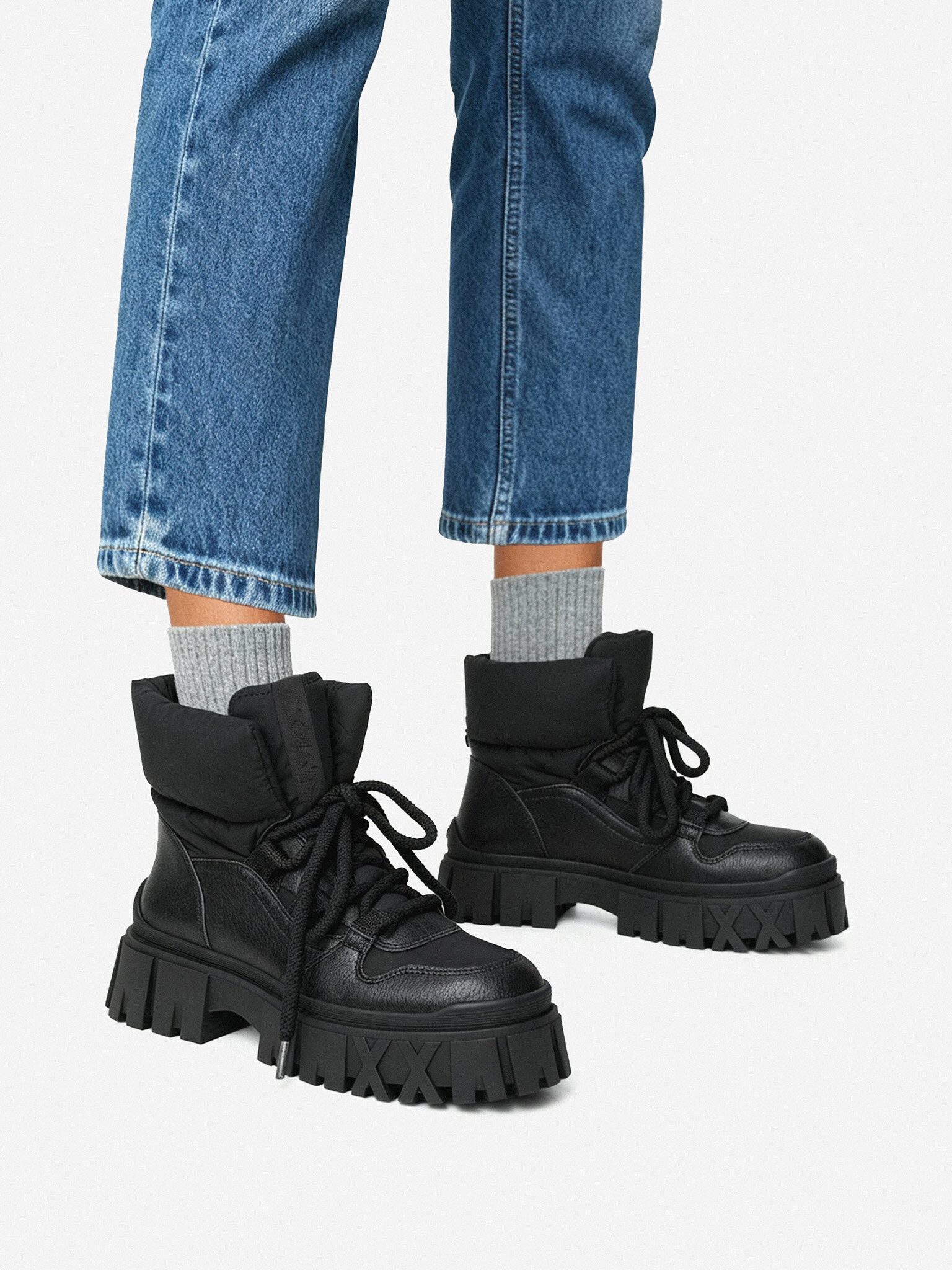 Mexx Mexx Women's Snow Boots Schwarze CEO-MI001713343W Winterstiefel