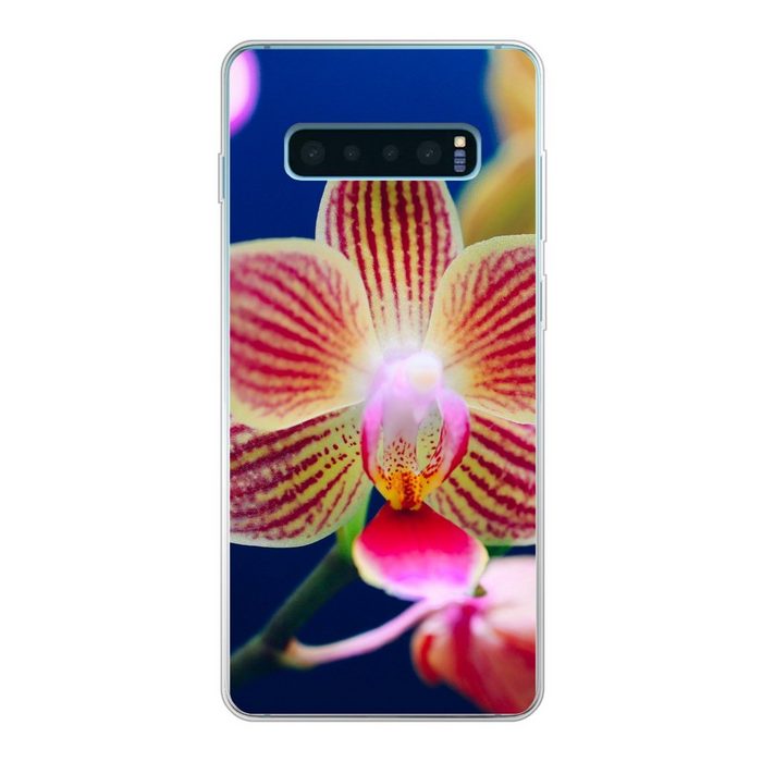 MuchoWow Handyhülle Von Orchidee Phone Case Handyhülle Samsung Galaxy S10 Lite Silikon Schutzhülle