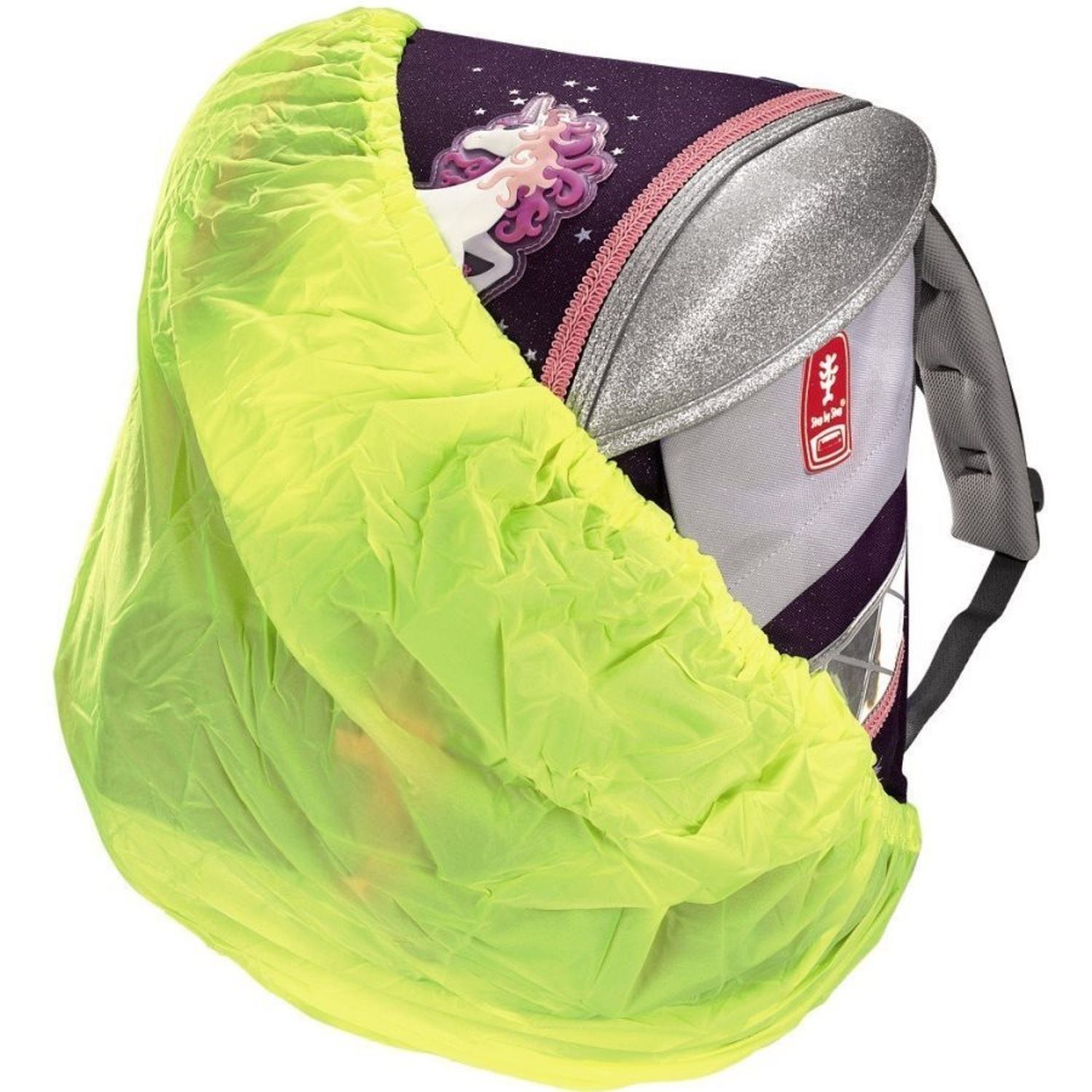 Hama Rucksack-Regenschutz Regenschutz-Hülle Regenhülle Trocken Sicher (1-St), für Schul-Ranzen Tasche Rucksack