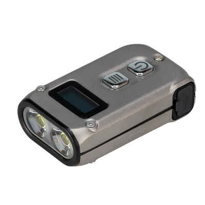 Nitecore LED Taschenlampe TINI 2 Titanium mit 500 Lumen
