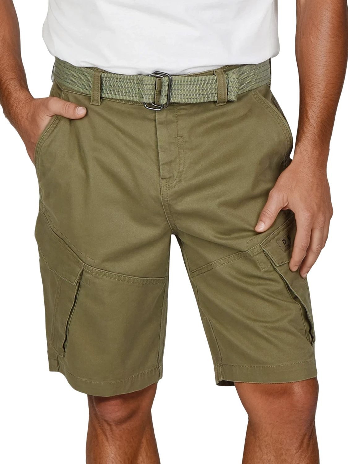 DENIMFY Карго Herren Шорты DFPhil Regular Fit Бермудыhorts mit Gürtel