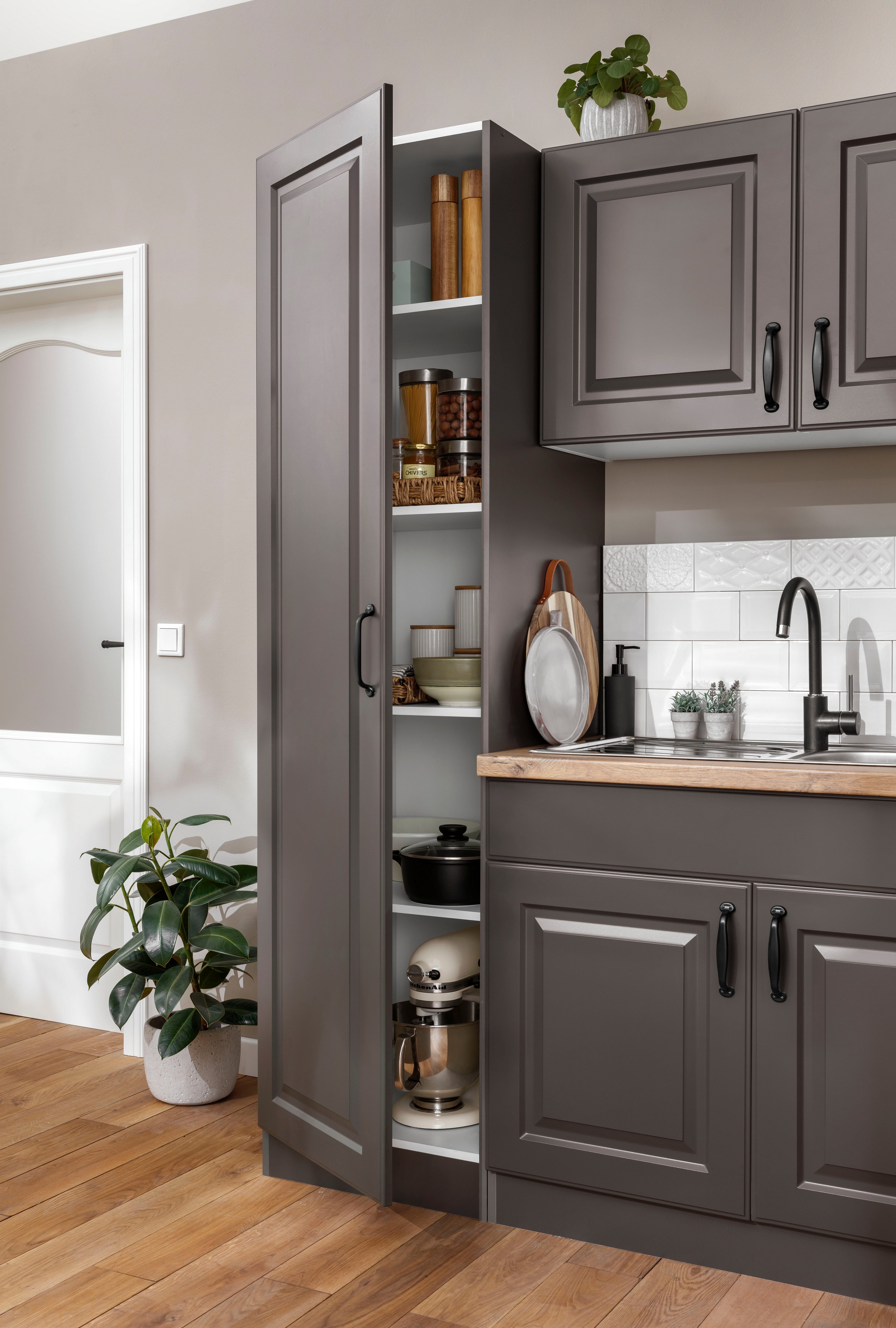 wiho Küchen Seitenschrank Erla 50 cm breit mit Kassettenfront – Bild 5 von 5