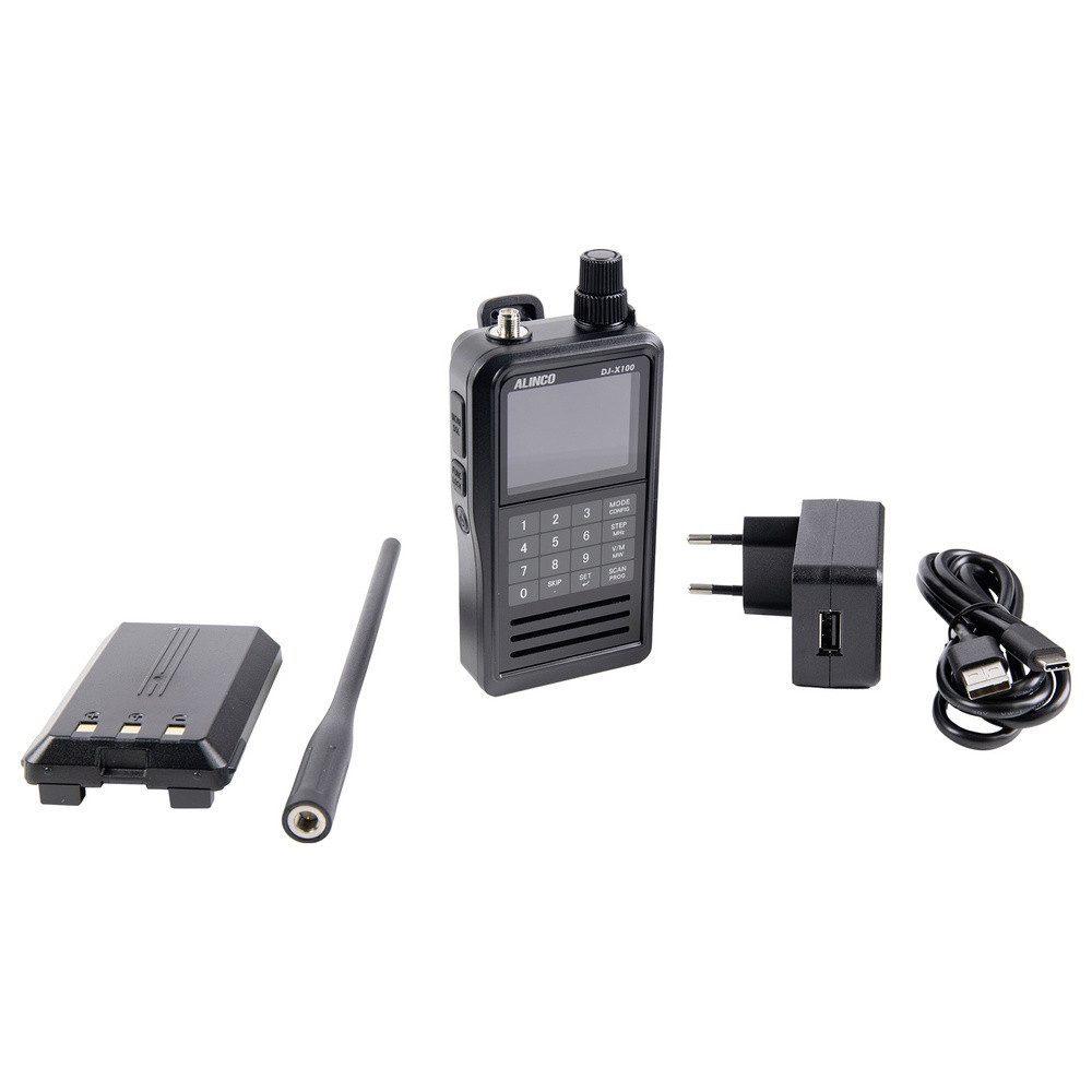 Alinco Alinco ALINCO DJ-X-100-E Digitaler Multi-Mode Empfänger 1207 Funk-Hand Scanner – Bild 4 von 5