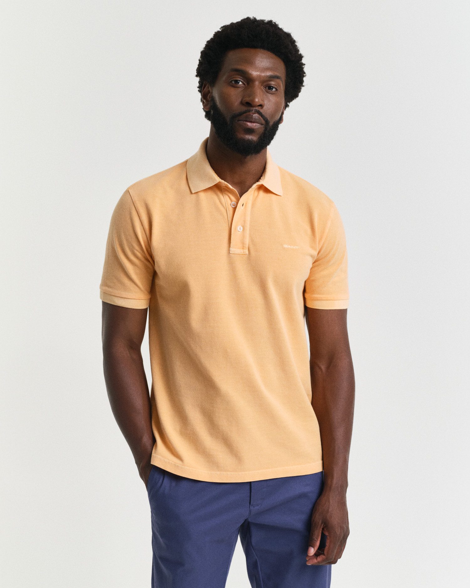 Gant Poloshirt Herren Poloshirt Baumwolle SUNFADED günstig online kaufen
