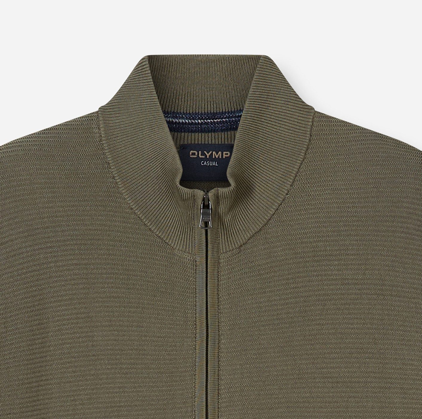 OLYMP Strickjacke Strick Casual mit feiner Struktur