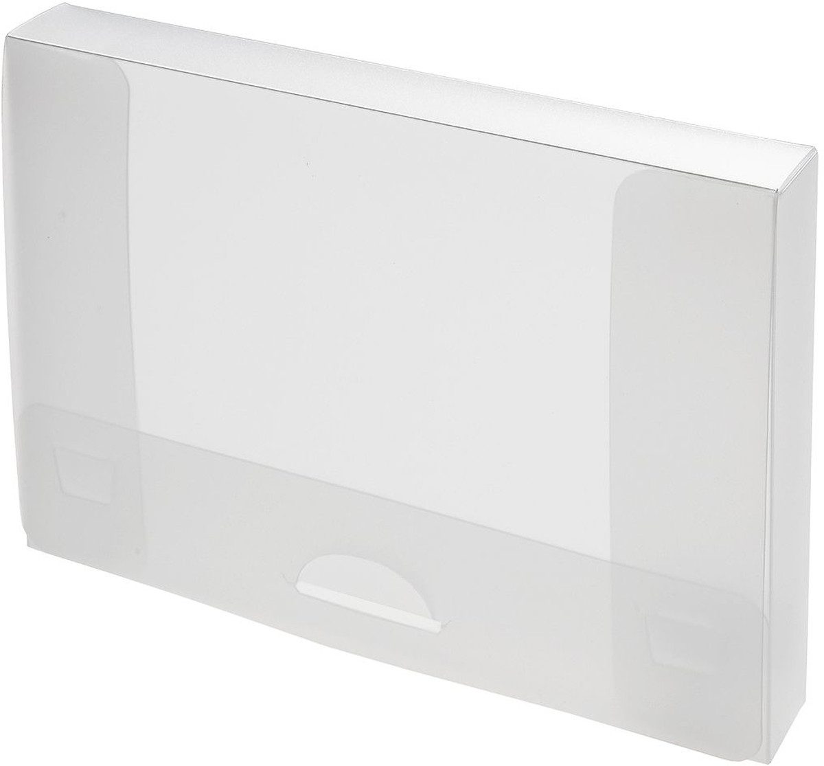 FOLDERSYS Fächermappe Dokumentenbox A5 PP 27mm farblos transluzent günstig online kaufen
