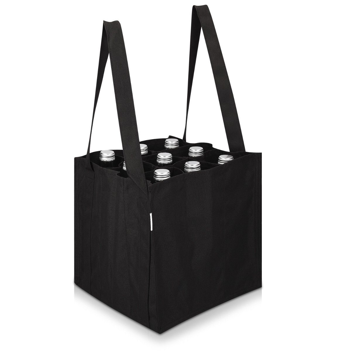 Navaris Flaschenkorb 9er Bottlebag Flaschentasche - günstig online kaufen