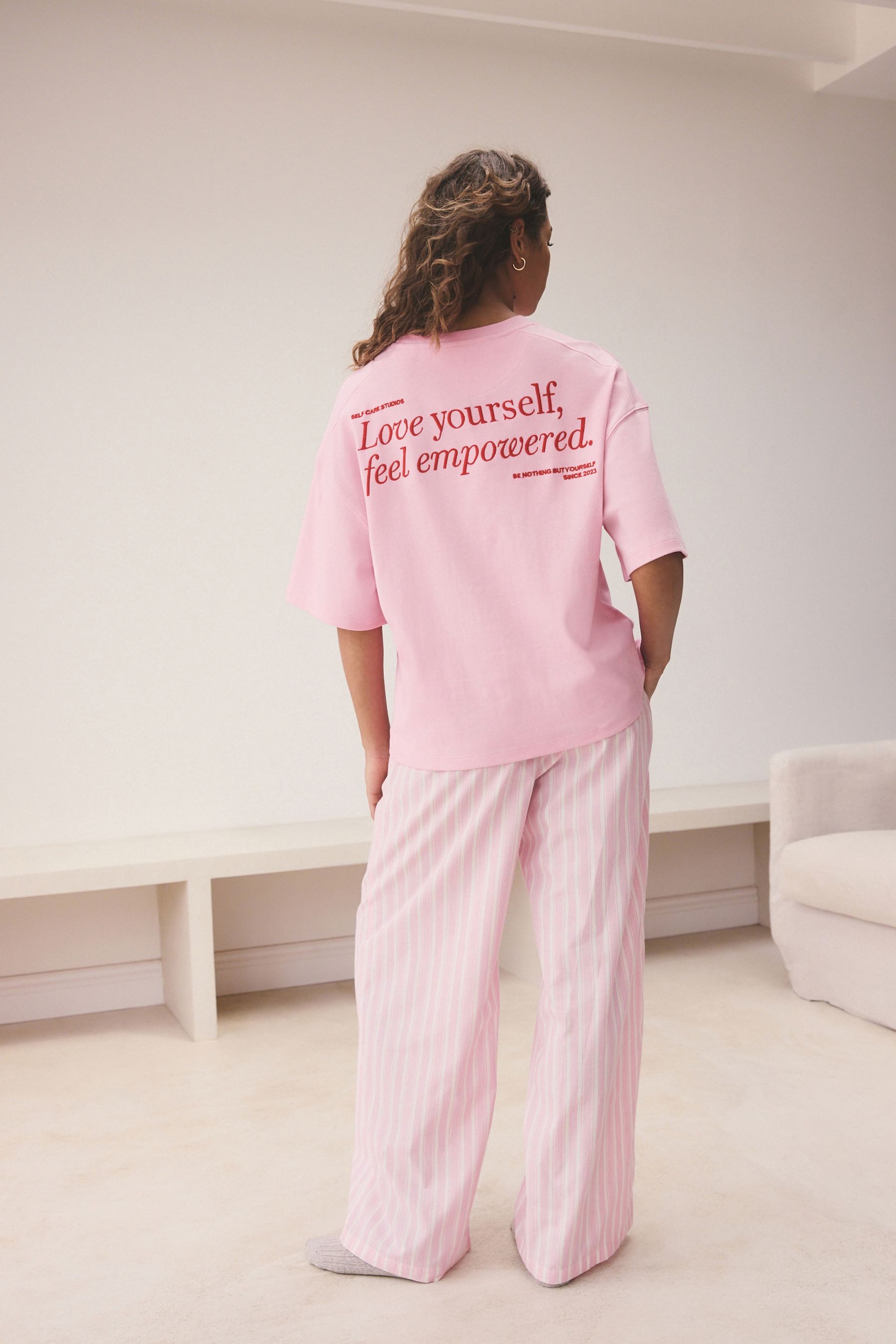 self Pyjama Self. Kurzarm-Schlafanzug aus 100 % Baumwolle (2 tlg) günstig online kaufen