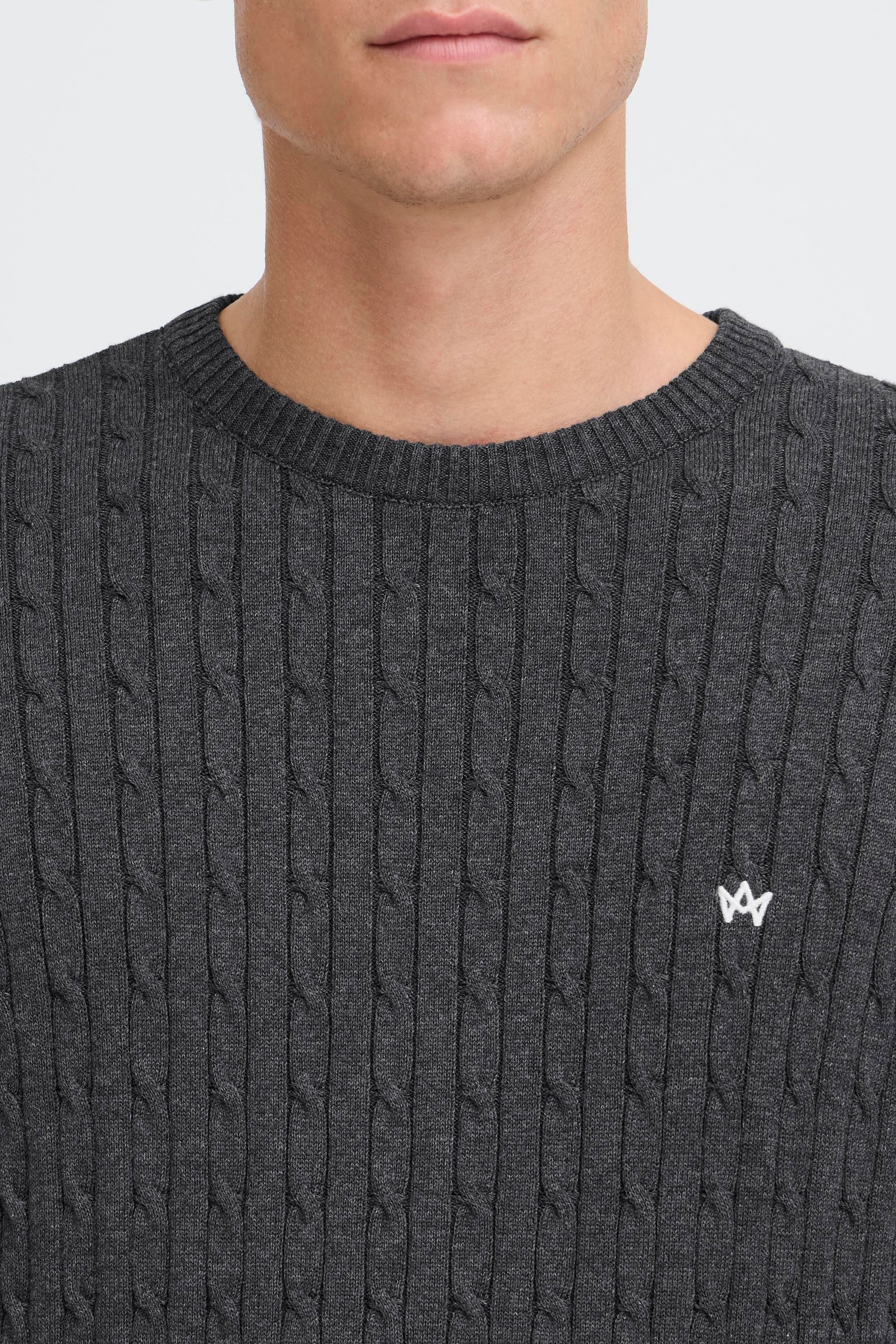 Kronstadt Strickpullover KSCall Kuscheliger Zopfmuster Strickpullover