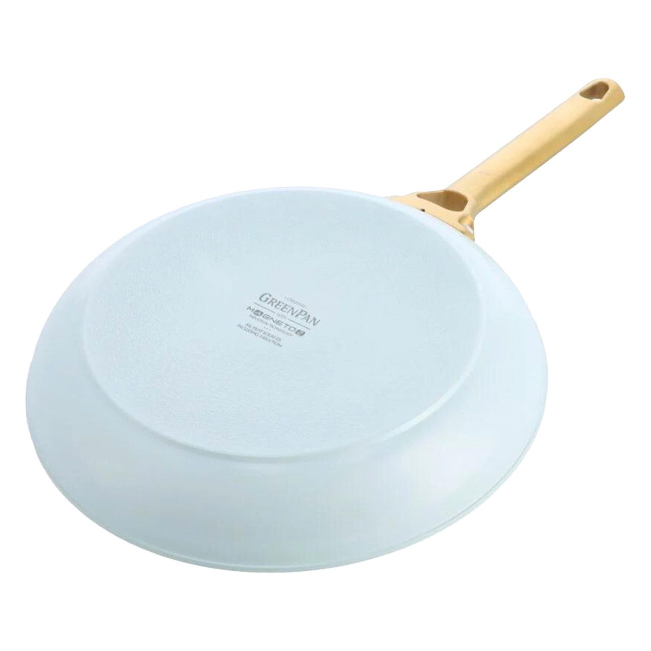 GREENPAN Pfannen-Set Padova Reserve 6-tlg. Topf & Pfannen-Set Spülmaschinenfest, Aluminium, Kratzfest, Keramik, alle Herdarten, Backofengeeignet Ø 18-28 cm – Bild 3 von 5