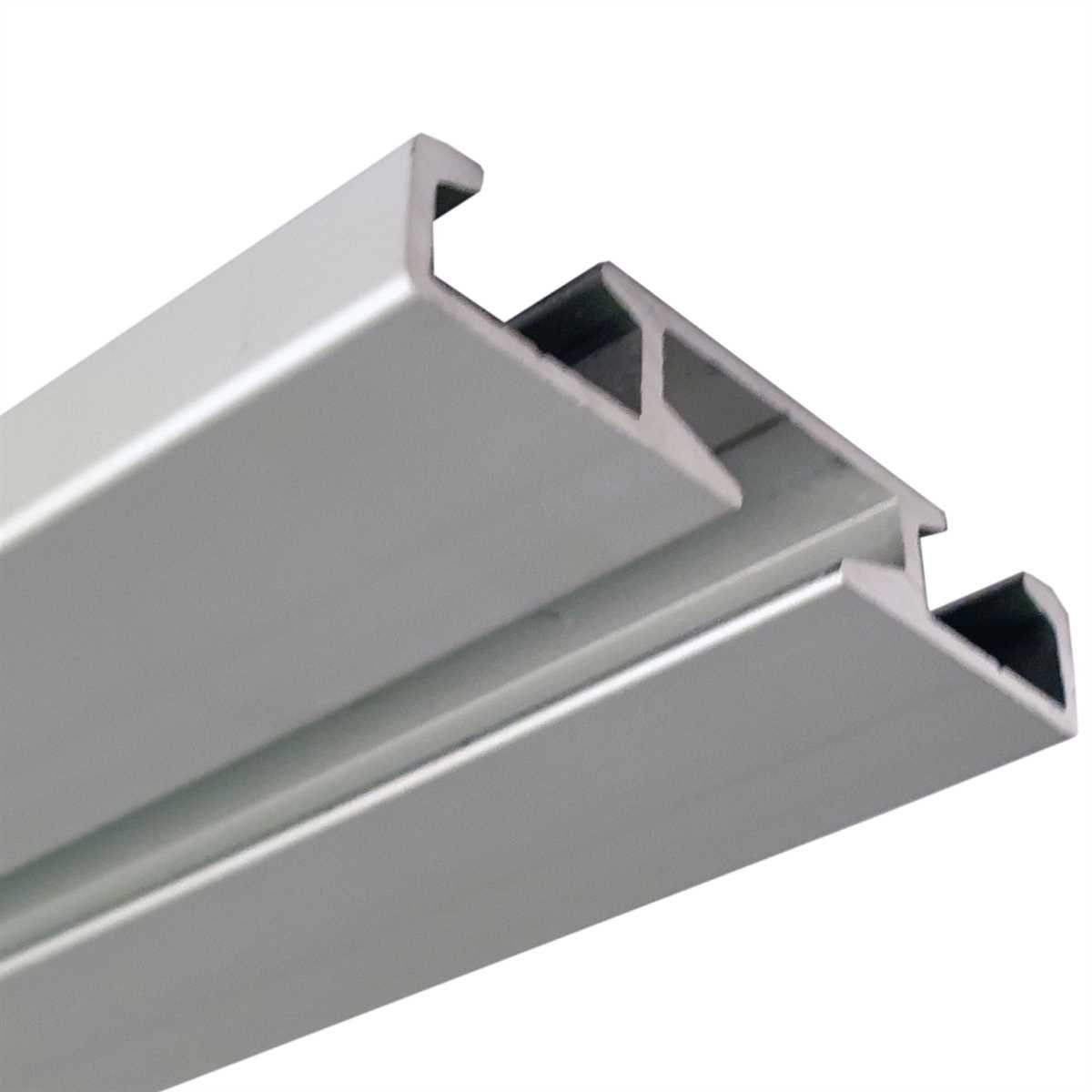 Bestlivings Gardinenschiene, verschraubt, Klickgleiter (20er Pack) Gleiter für Aluminiumschienen 100% Kunststoff