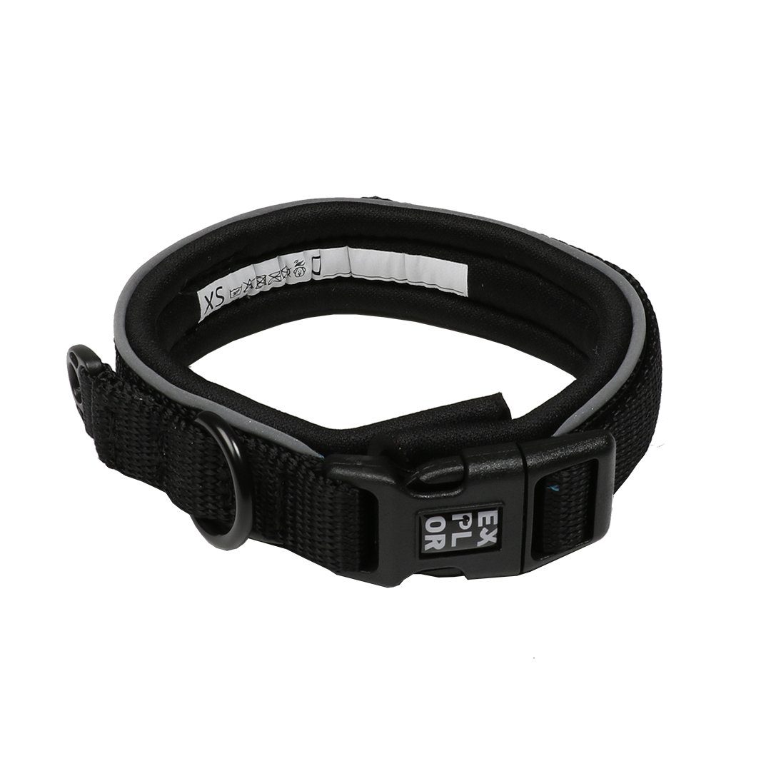 DUVO+ Hunde-Halsband Duvoplus EXPLOR Ultimate Fit Comfy Halsband Fashion - granite black