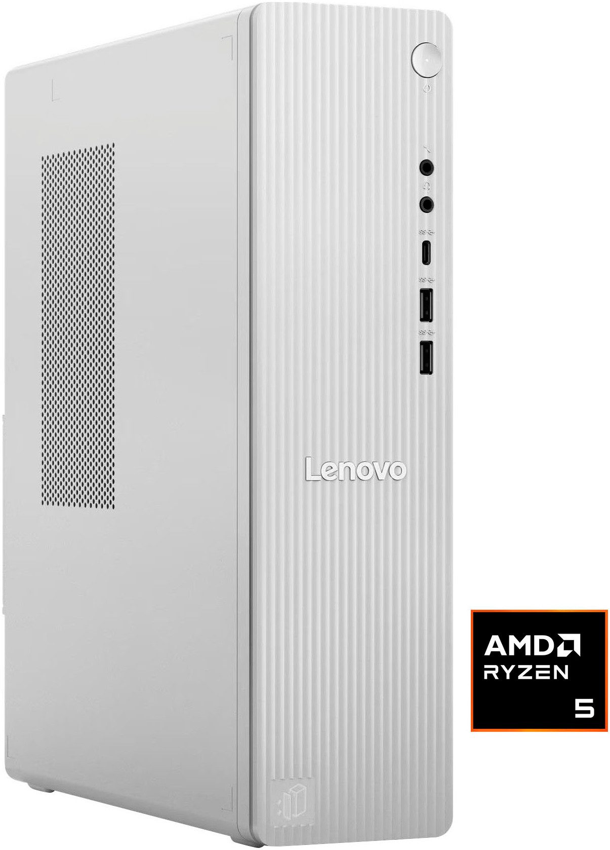 Lenovo IdeaCentre Tower 08AKP10 PC (AMD Ryzen 5 220, Radeon™ 740M, 16 GB RAM, 512 GB SSD, Luftkuhlung)