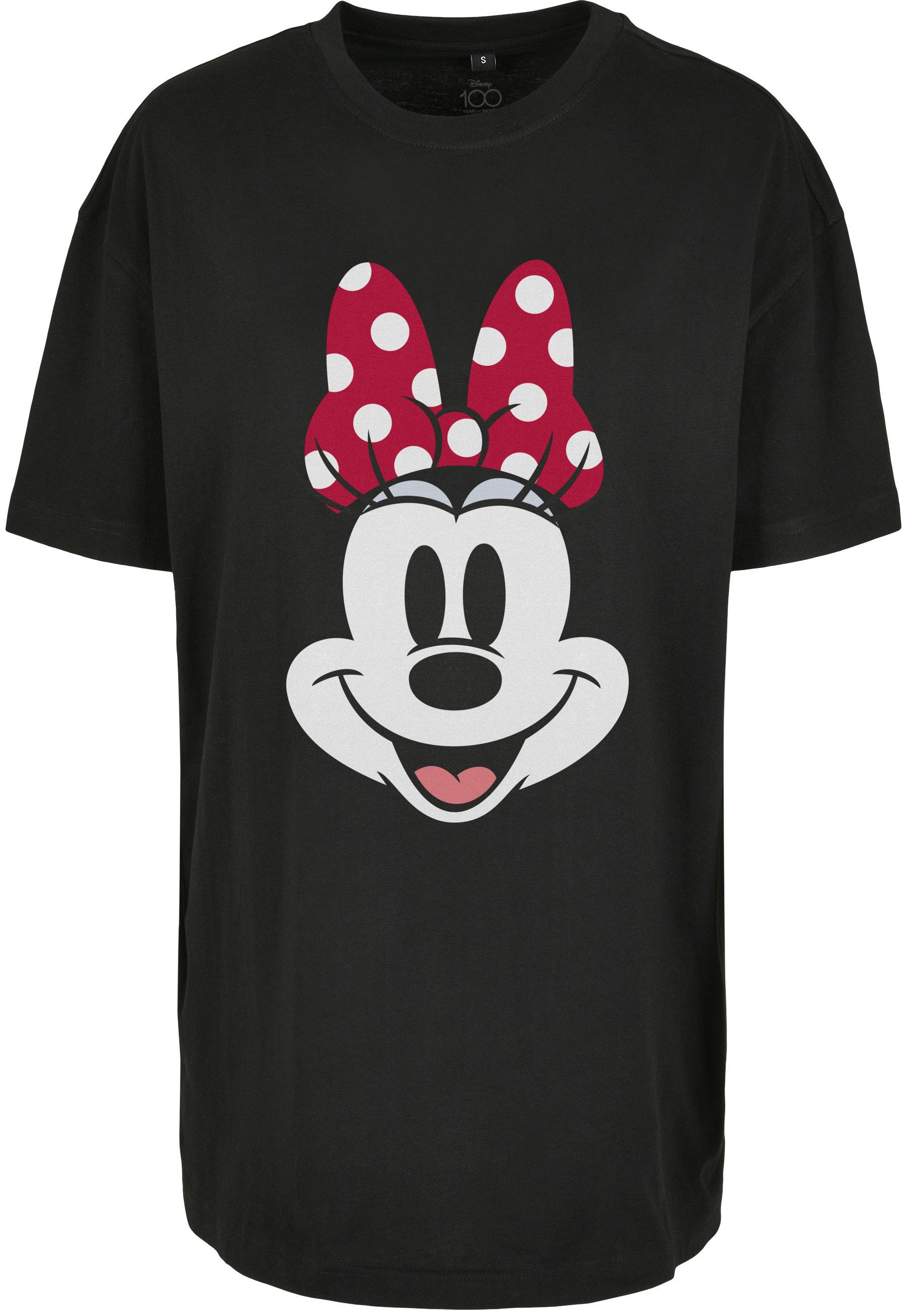 Merchcode T-Shirt Merchcode Damen Ladies Disney 100 Minnie Smiles Tee (1-tlg)
