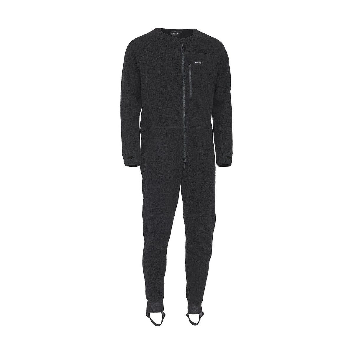 Kinetic Thermounterhemd Heavy Warm Bib L/S Black