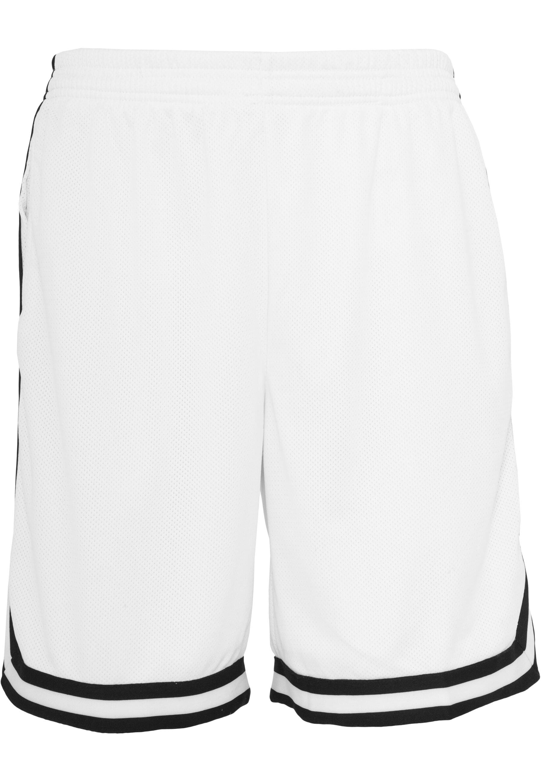 URBAN CLASSICS Stoffhose Urban Classics Herren Stripes Mesh Shorts (1-tlg)