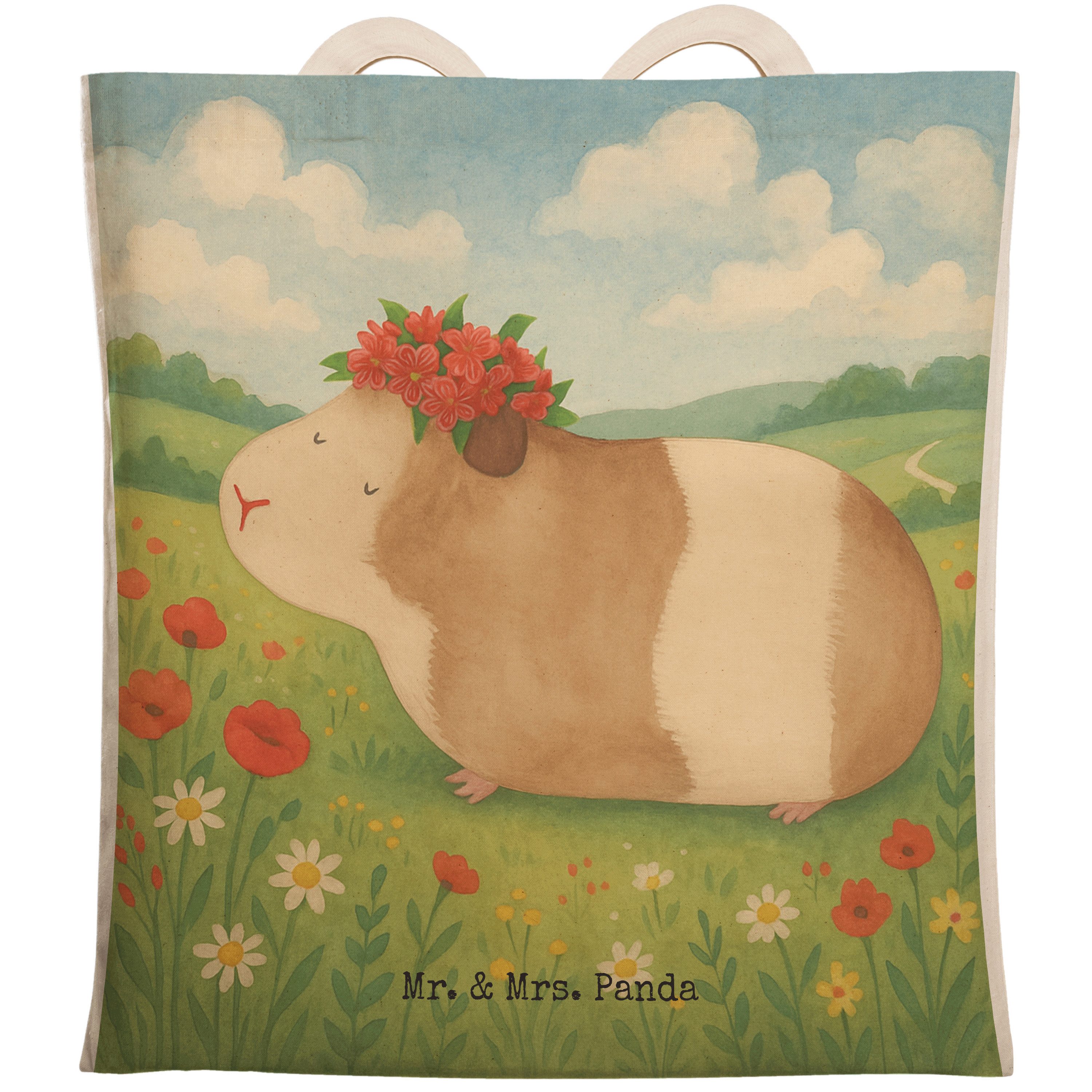 Tragetasche Meerschweinchen Weisheit Design, shopping bag, Weiß, bag, Wunder, Beu