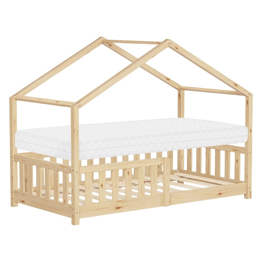 ML-DESIGN Spielbett Hausbett Kinderbett inkl. Lattenrost günstig online kaufen
