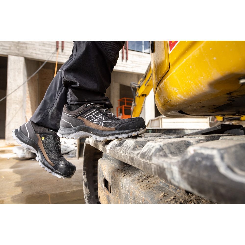 haix BLACK EAGLE Safety 400 C GTX Sicherheitsschuhe braun Sicherheitsschuh wasserdicht durch GORE-TEX®