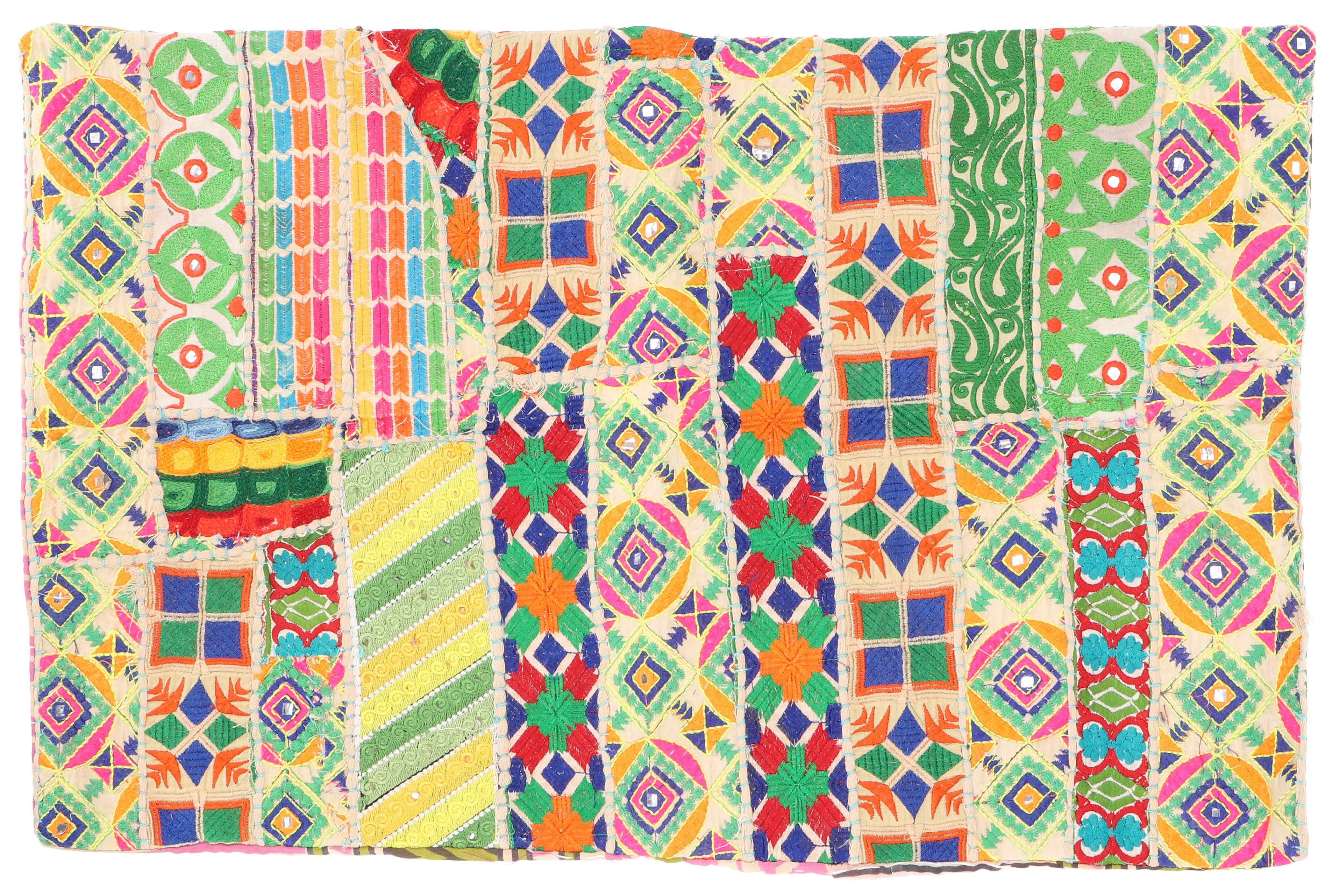 Guru-Shop Kissenbezüge Patchwork Kissenhülle 60x40 cm, günstig online kaufen