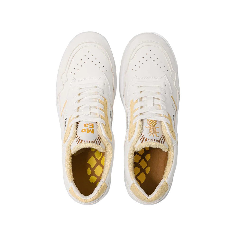 Moea Gen1 Pineapple Light Yellow - weiss/gelb Sneaker