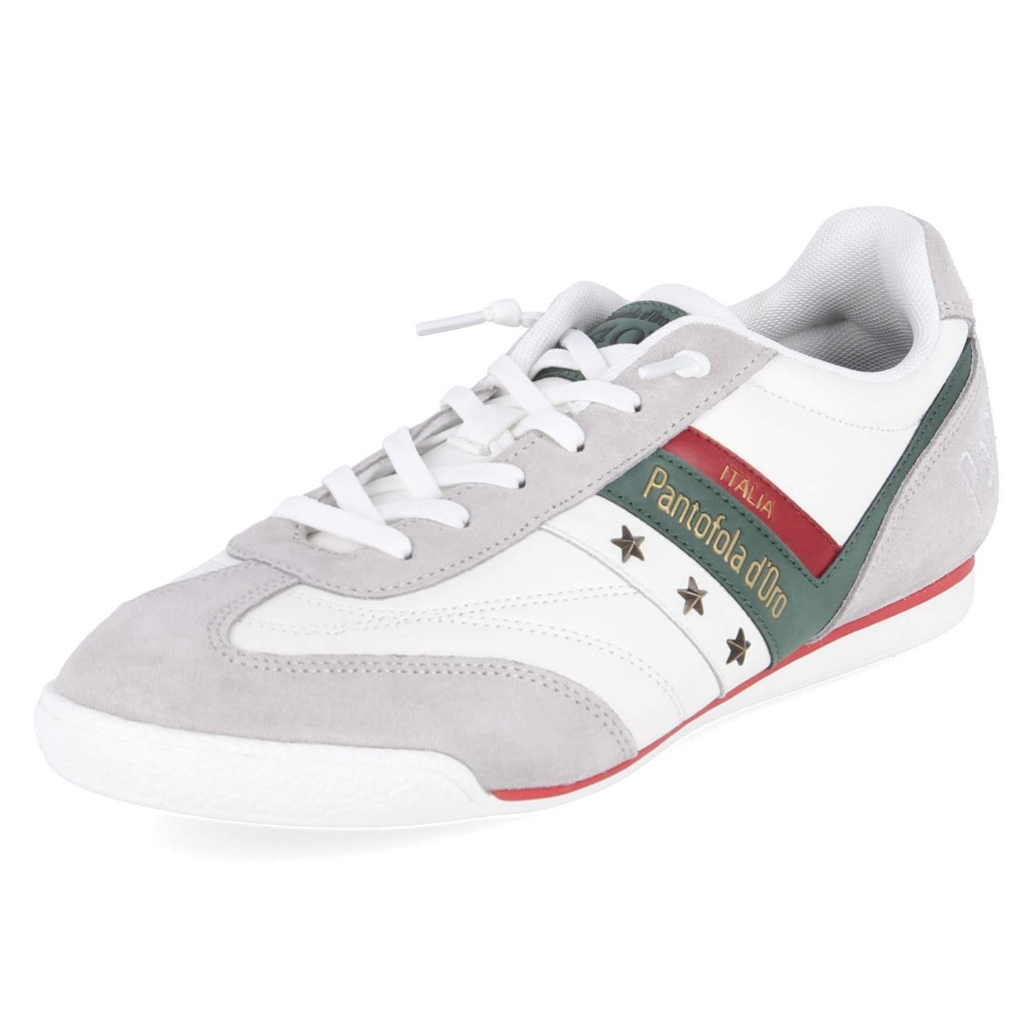 Pantofola d´Oro Pantofola d'oro PD001001761M-01-3123 Herren Leder und Synthetik white Schnürschuh – Bild 2 von 5