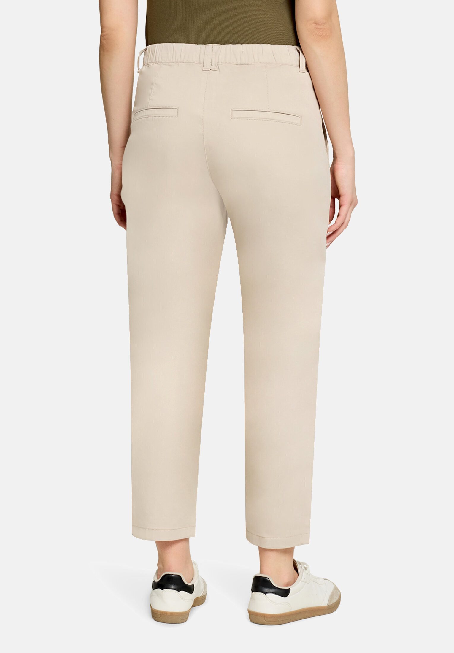 Cartoon Chinohose Damen mit Gummizug