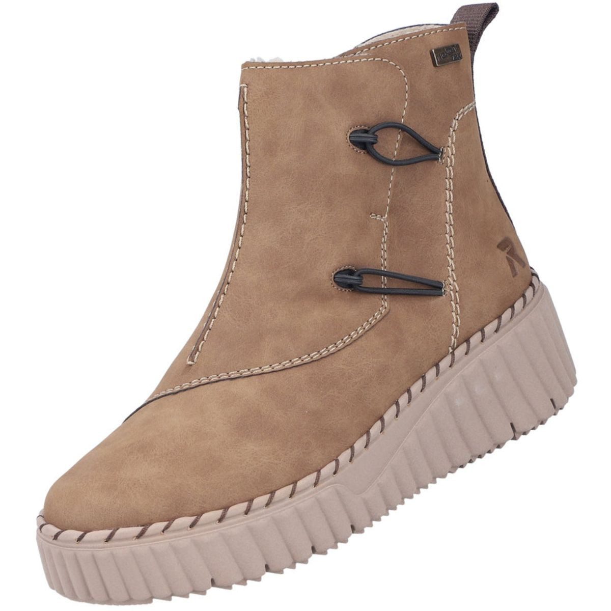 Rieker N2882-24 Stiefelette Gefütterte Kurzstiefel mit RiekerTEX