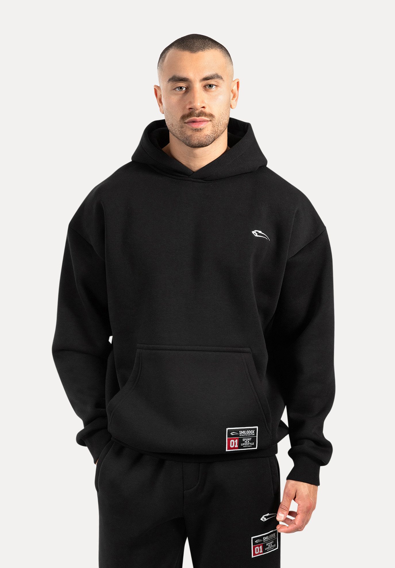 Smilodox Hoodie Rayk Oversize günstig online kaufen