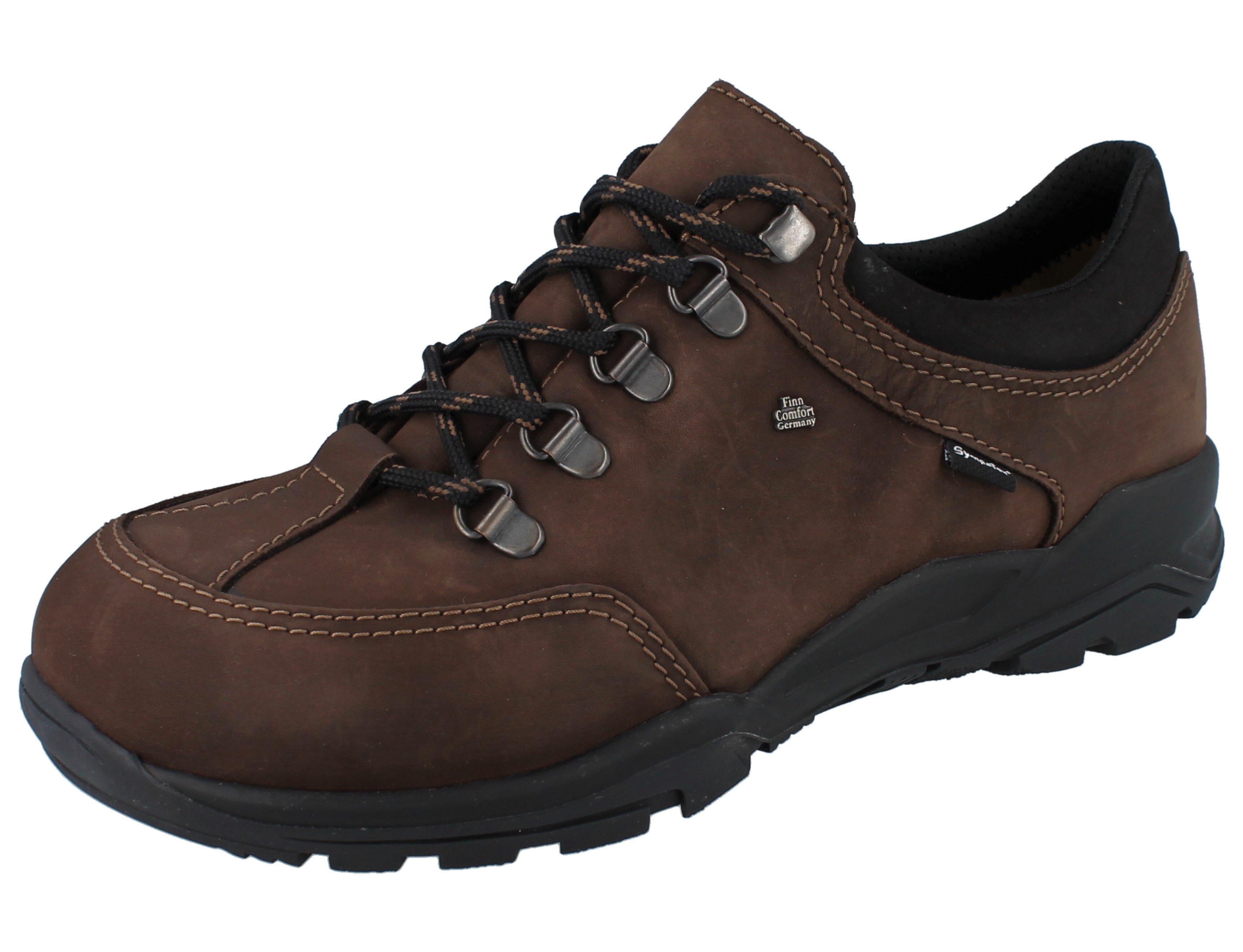 Finn Comfort FINN COMFORT Murnau Damen Herren Wanderschuhe braun Nubukleder Wanderschuh Wasserdicht