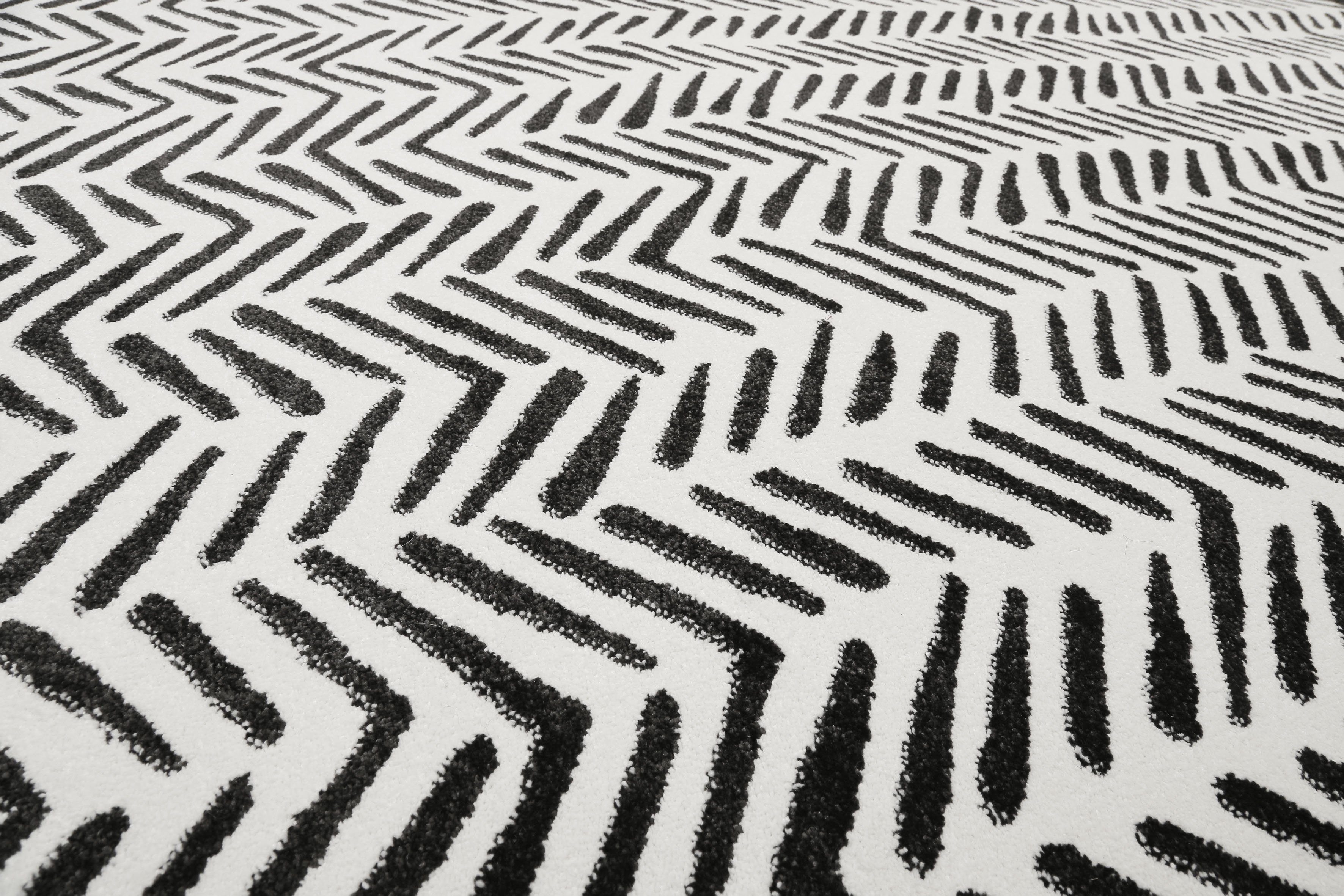 Esprit Teppich Congo, ESP-40100, rechteckig, Höhe: 13 mm, modernes Design, Kurzflor, Schlafzimmer, Wohnzimmer