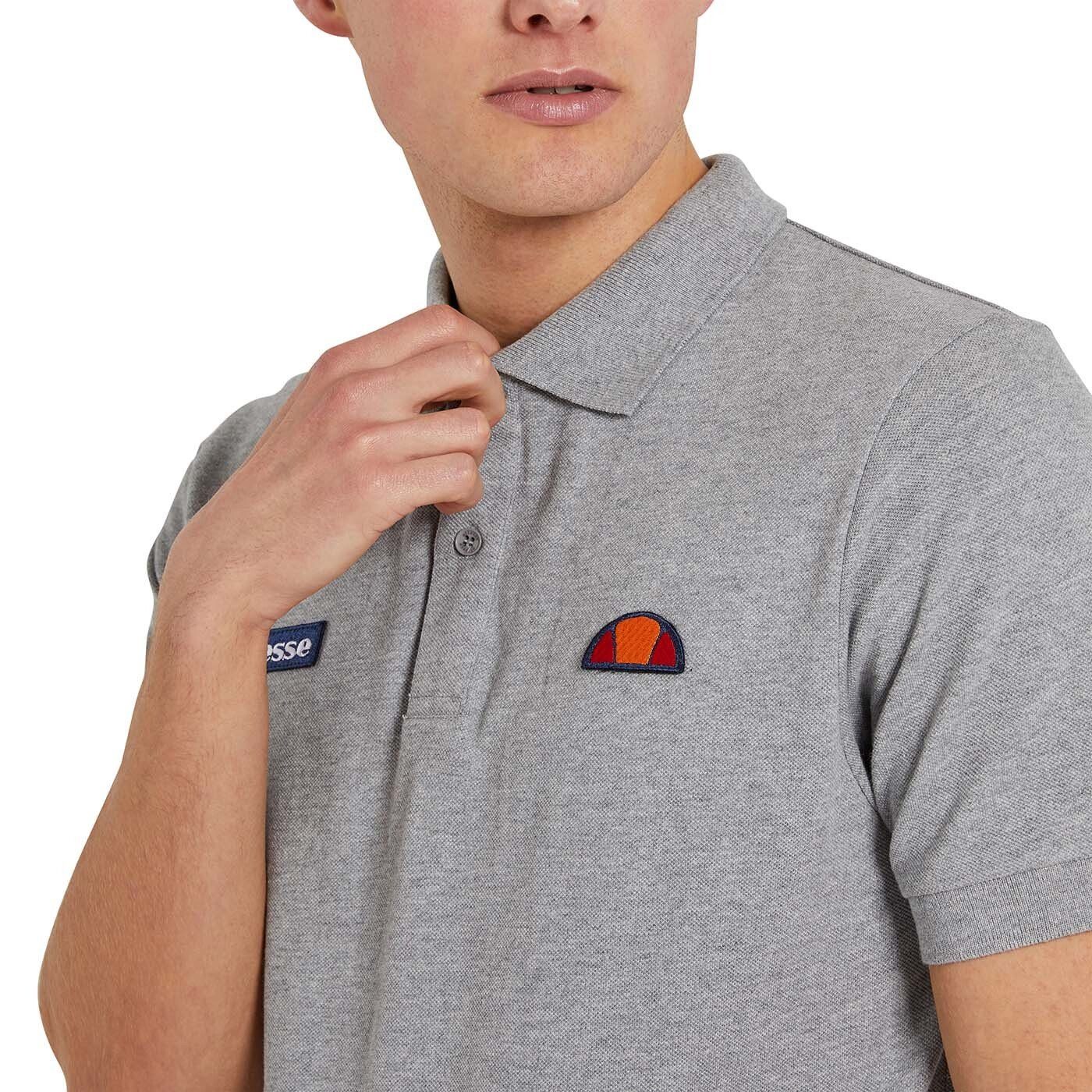Polo-Shirt Pique, Grau Ellesse Poloshirt - Kurzarm Herren MONTURA