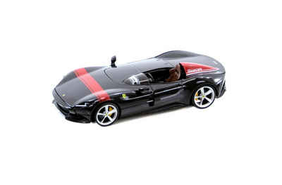 Bburago Modellauto Ferrari Monza SP1 (schwarz), Maßstab 1:18