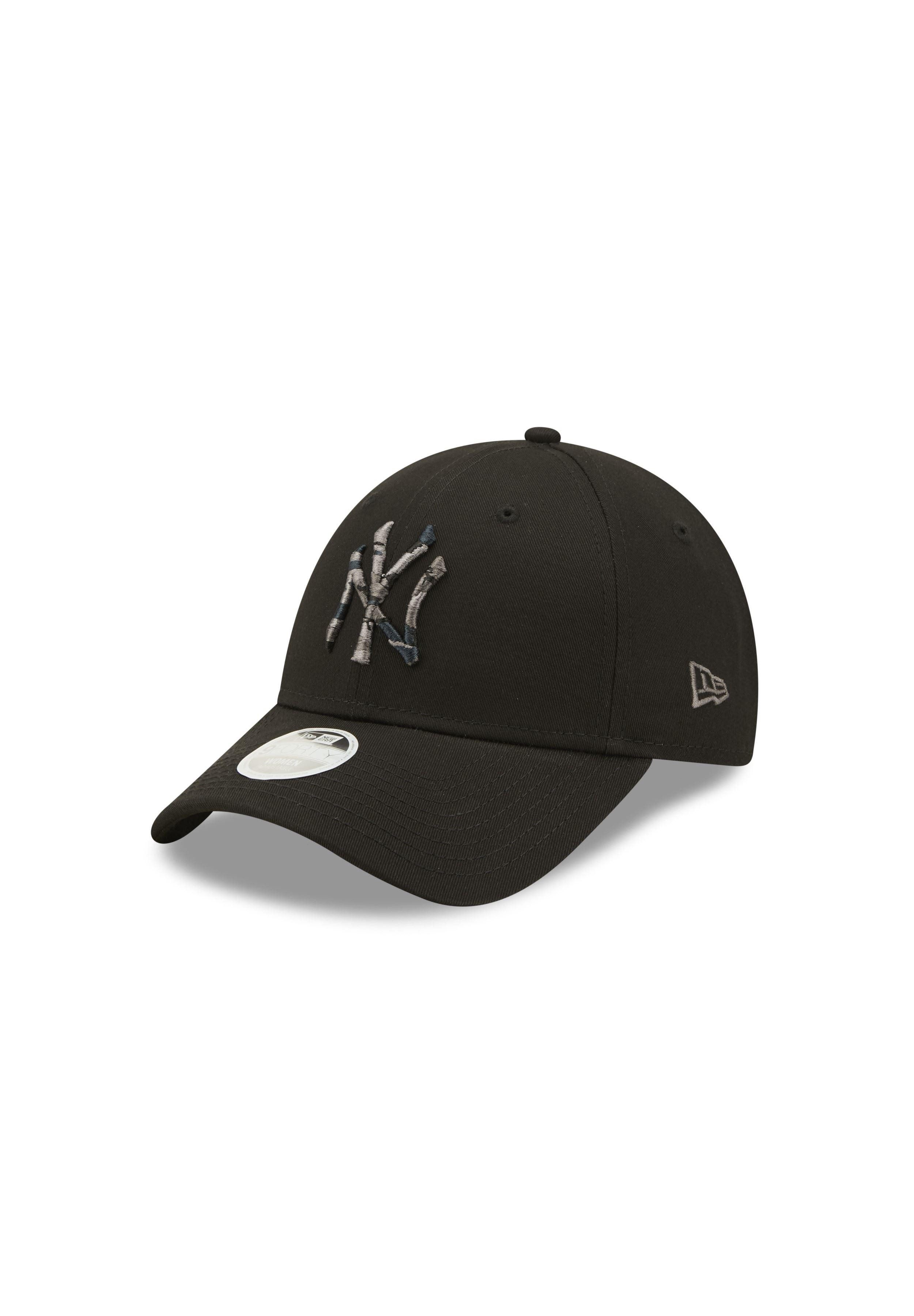 Baseball Cap New York Yankees MLB Camouflage Infill Black 9Forty Adjustable Women C