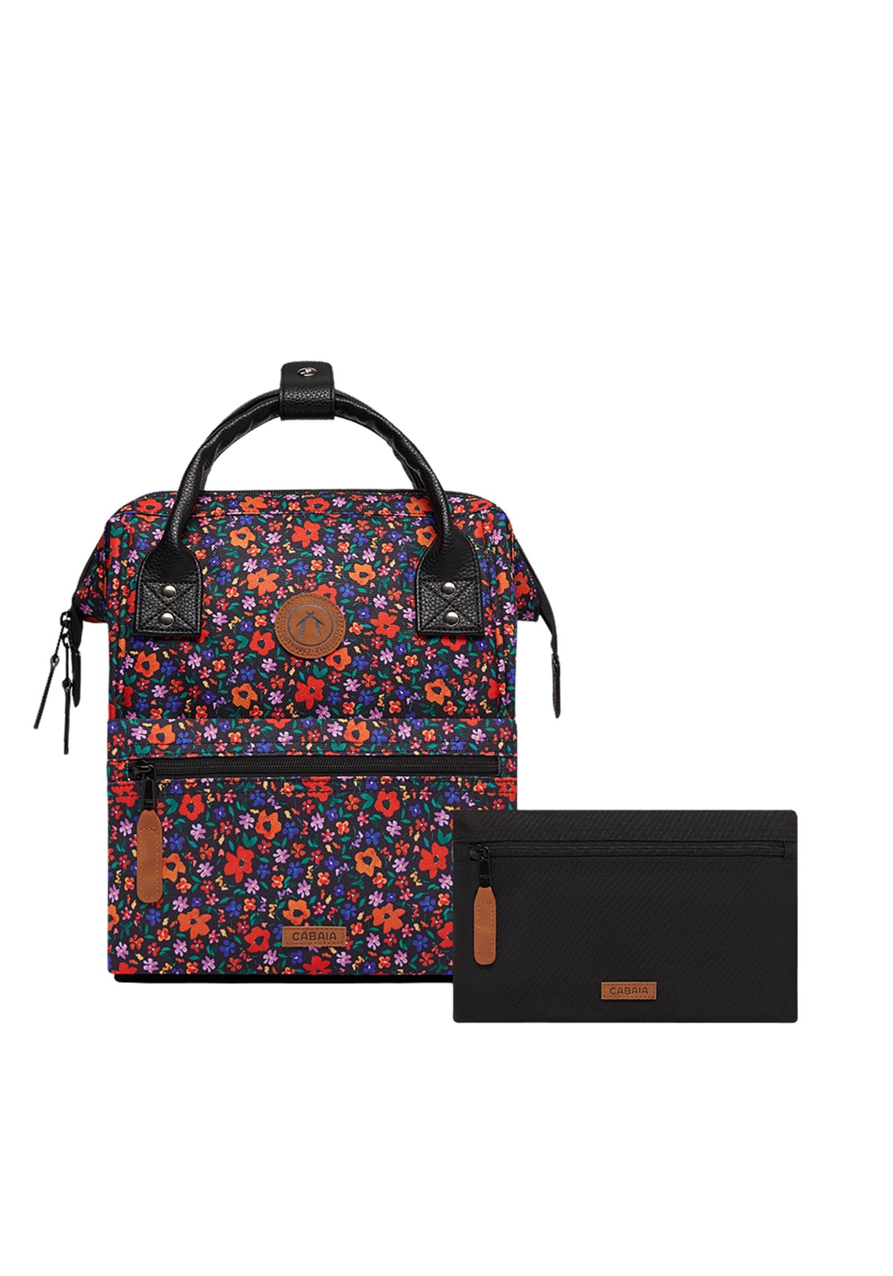 CABAIA Tagesrucksack Adventurer S Recycled (3-tlg), Cityrucksack aus recycelten Materialien