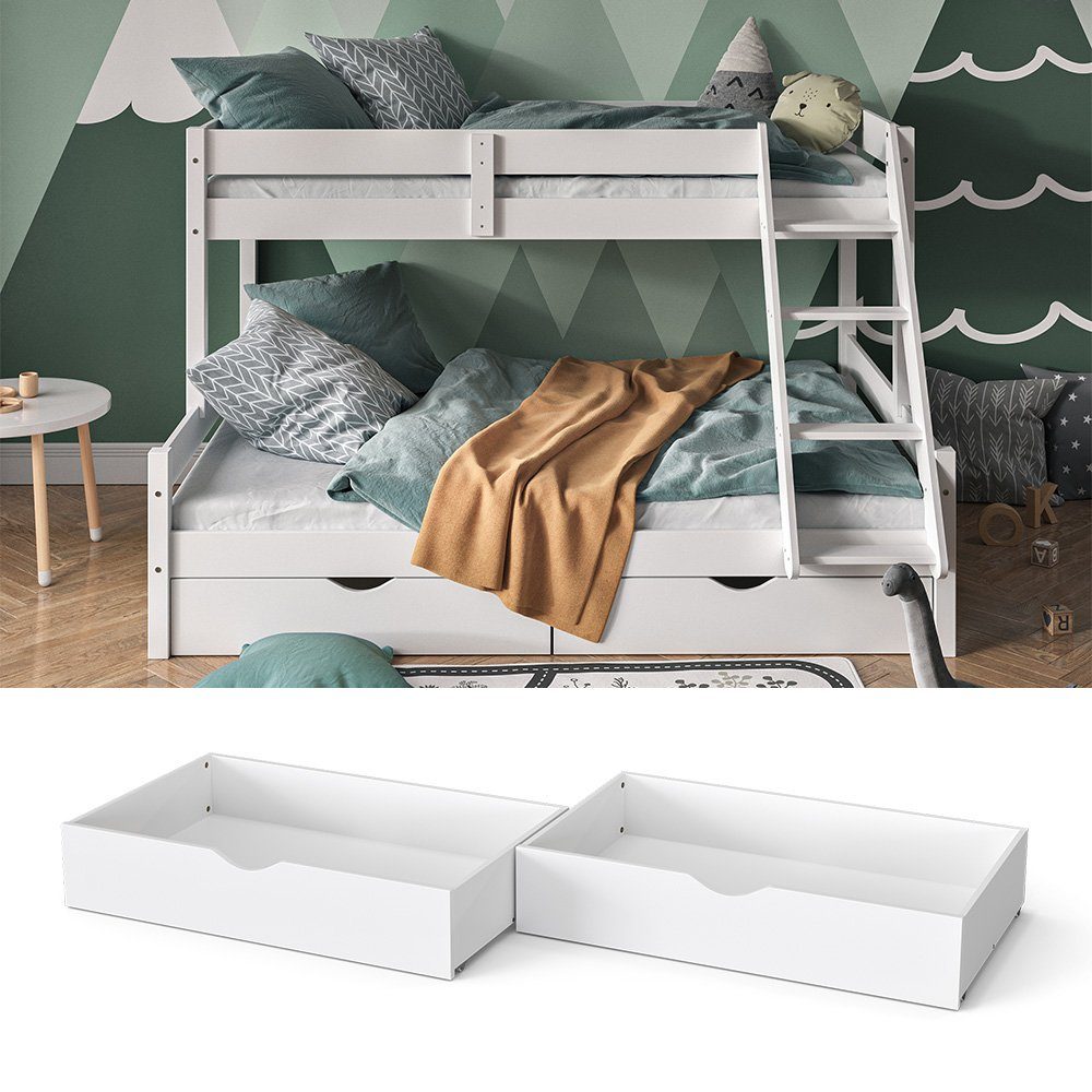 VitaliSpa® Bettschubkasten Everest, Weiß, 98 x günstig online kaufen